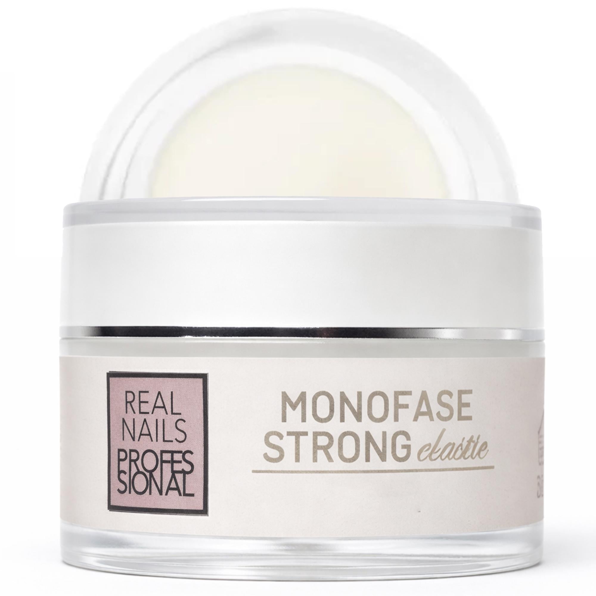 Real Nails Professional Gel Strong Elastic 50ml - Milk