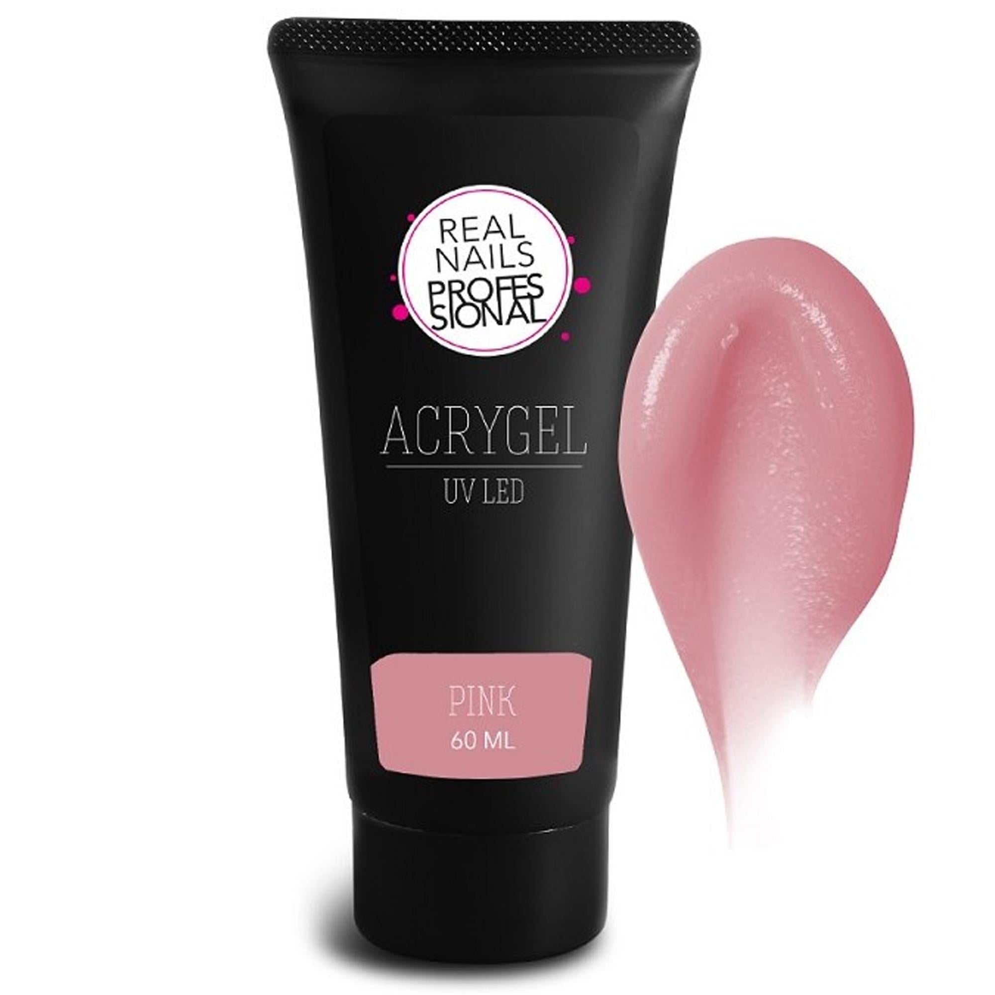 Real Nails Professional AcryGel Costruttore 60ml - Pink