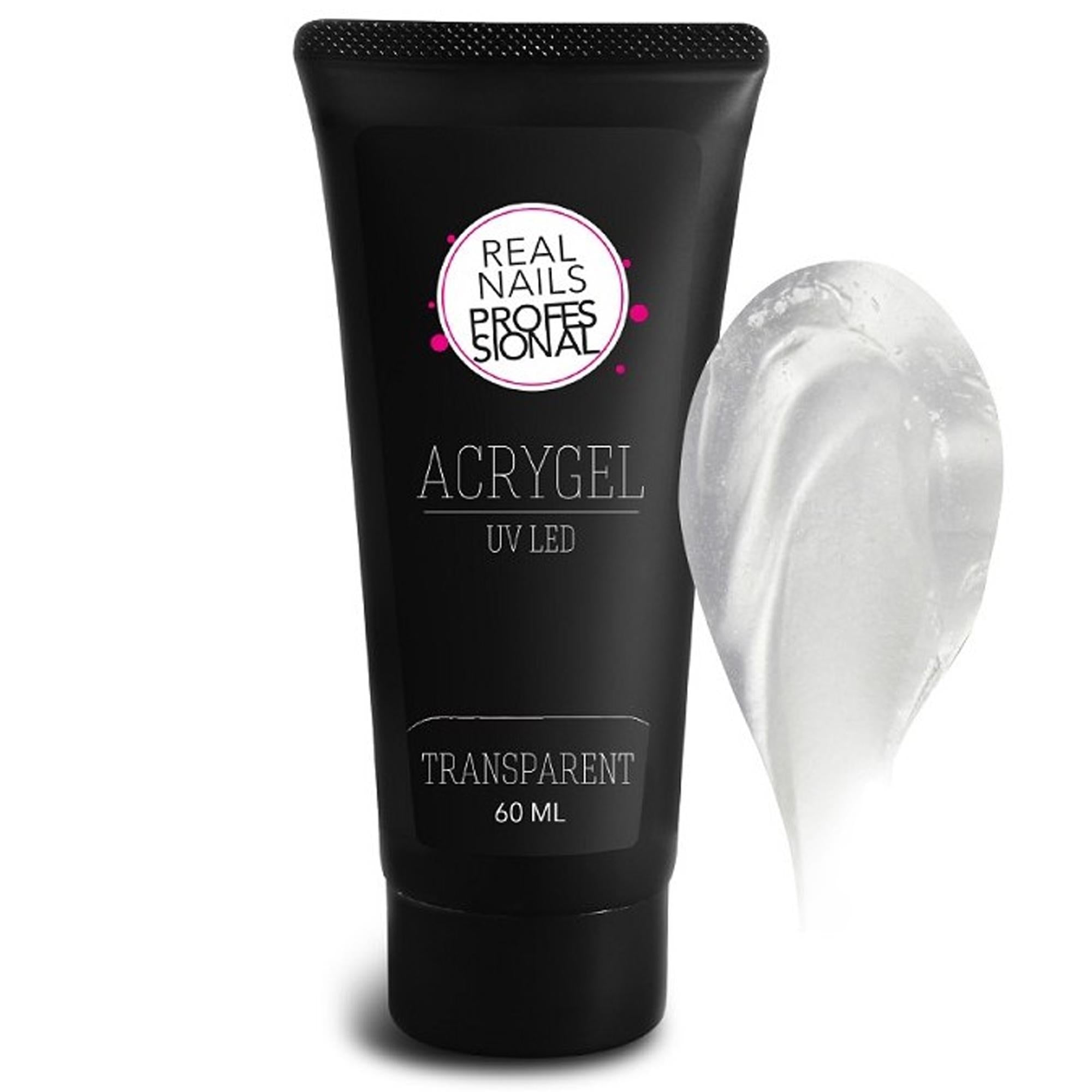 Real Nails Professional AcryGel Costruttore 60ml - Trasparente