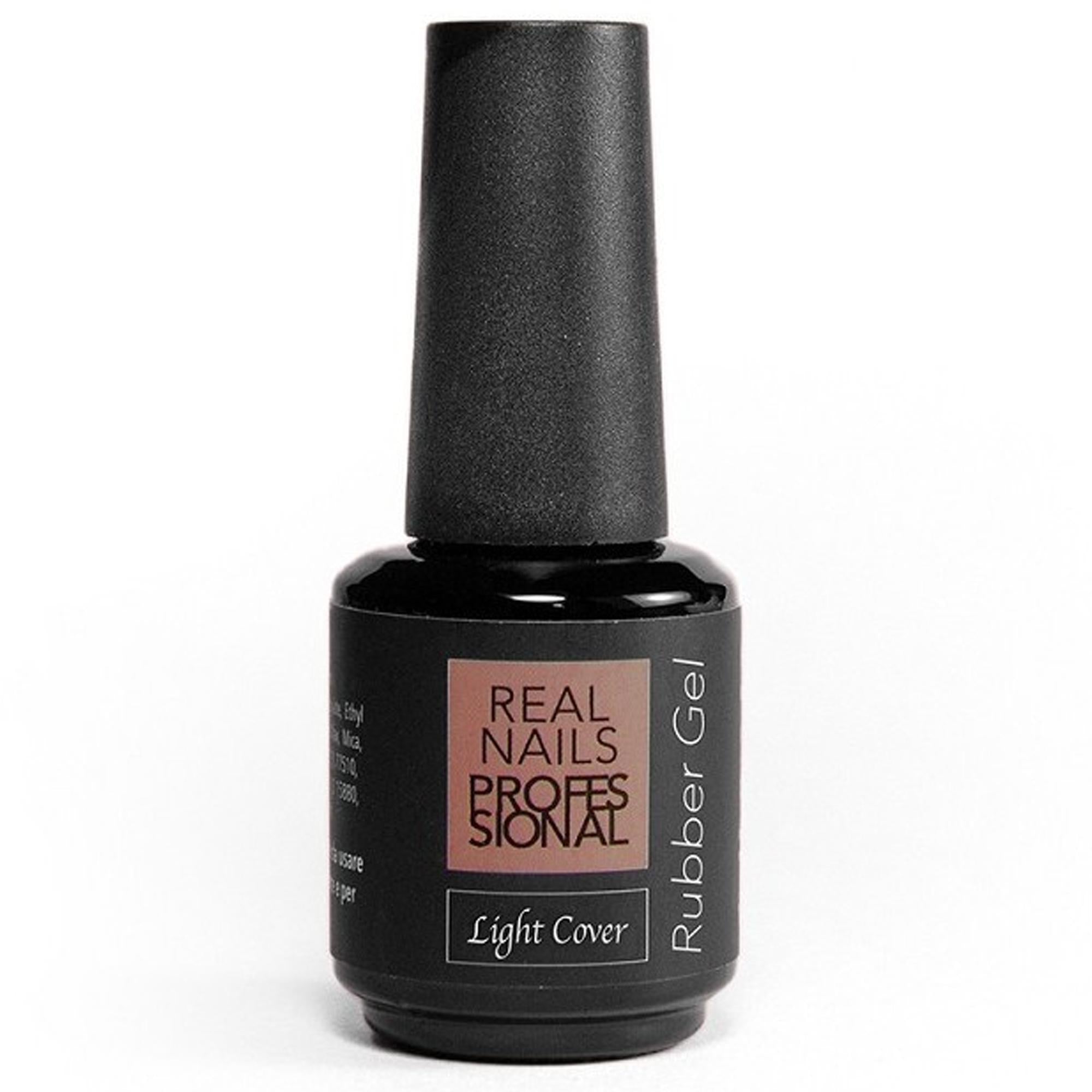 Real Nails Professional Gel Base Rubber 15ml - Light Cover