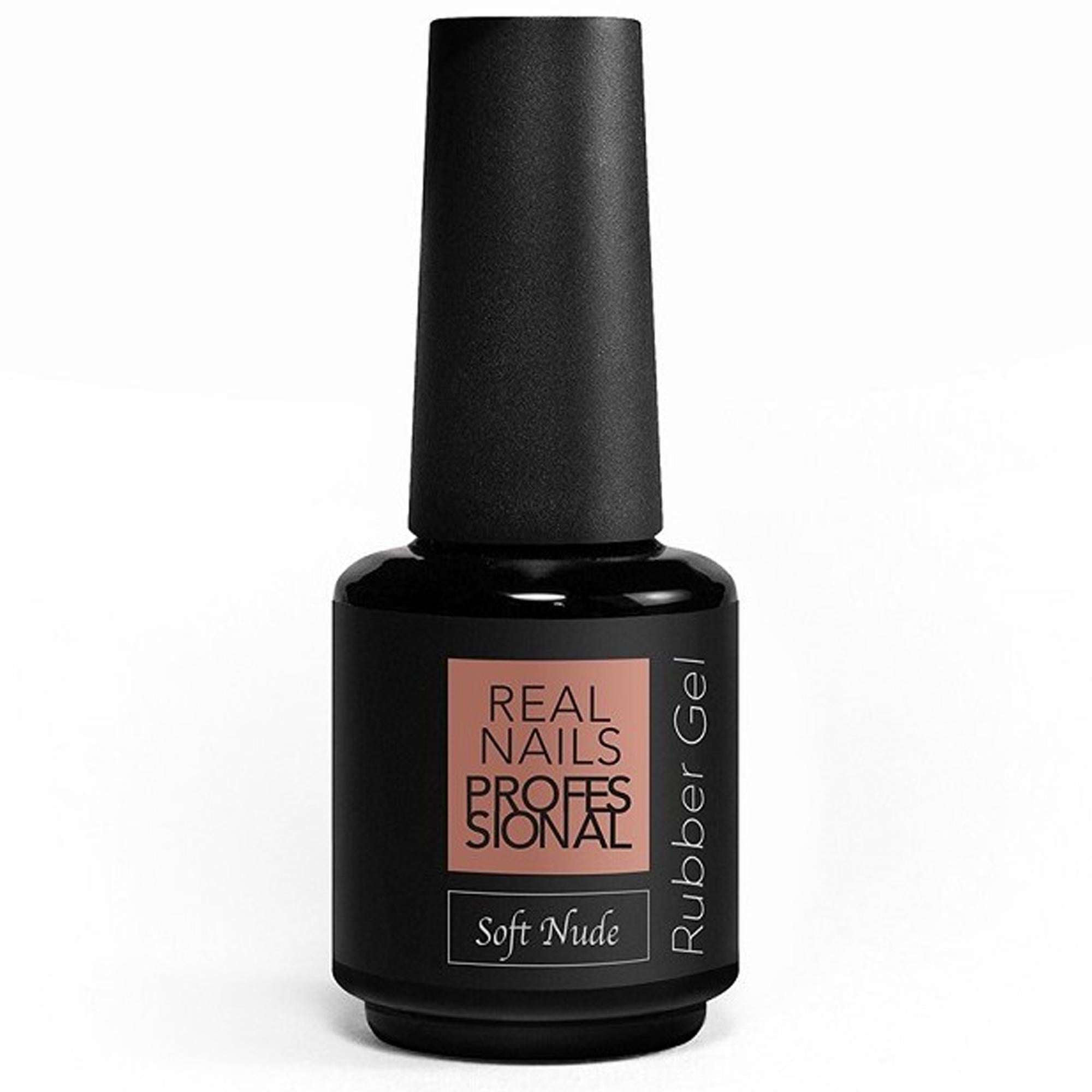 Real Nails Professional Gel Base Rubber 15ml - Soft Nude