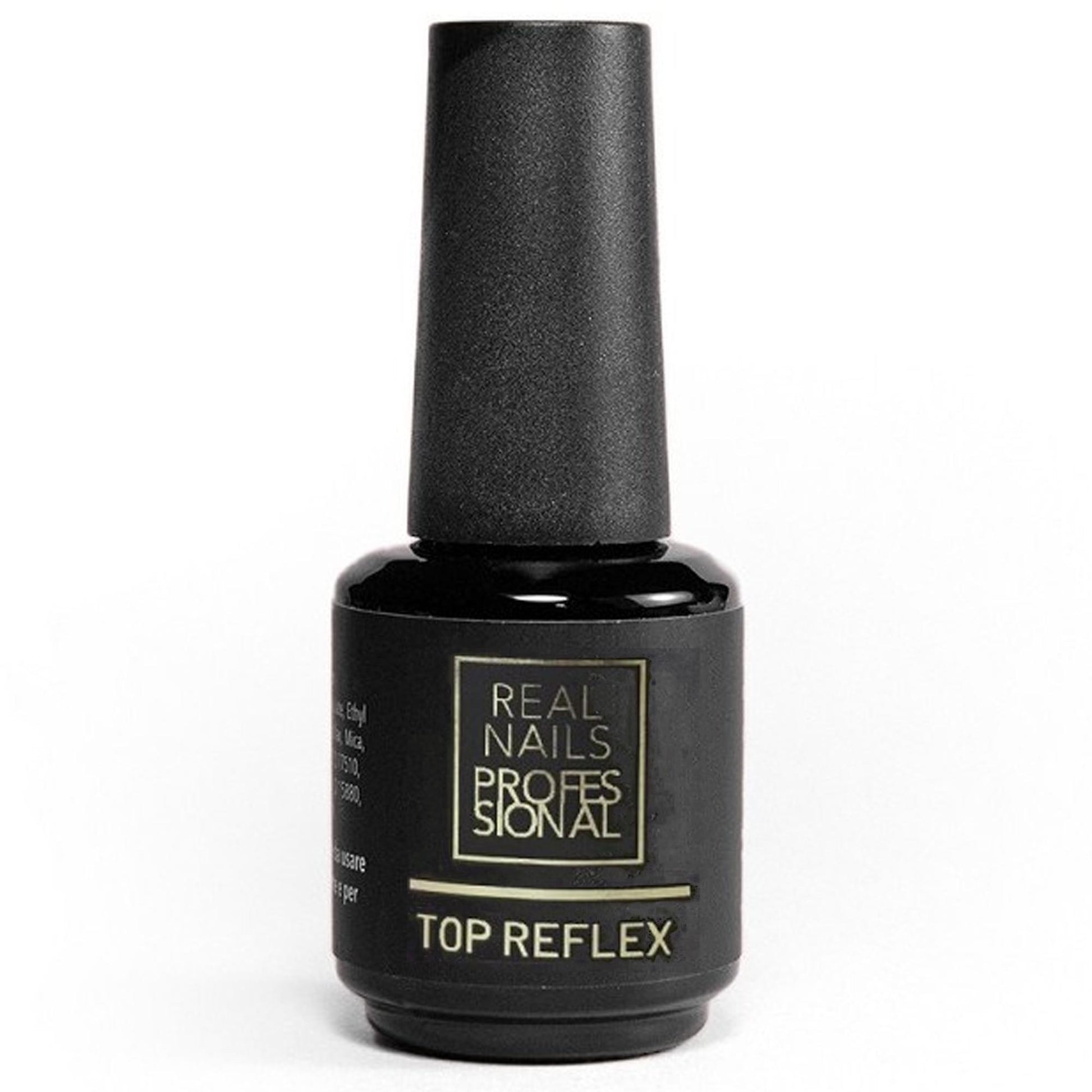 Real Nails Professional Top Reflex 15ml - Gold