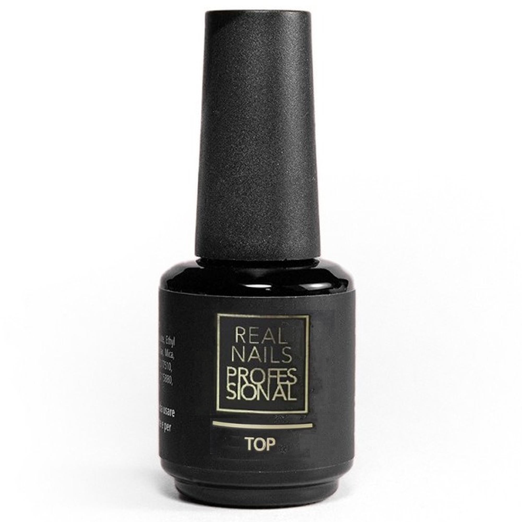 Real Nails Professional Top 15ml - Bianco Lattiginoso