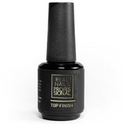Real Nails Professional Top Finish 15ml - Transparent