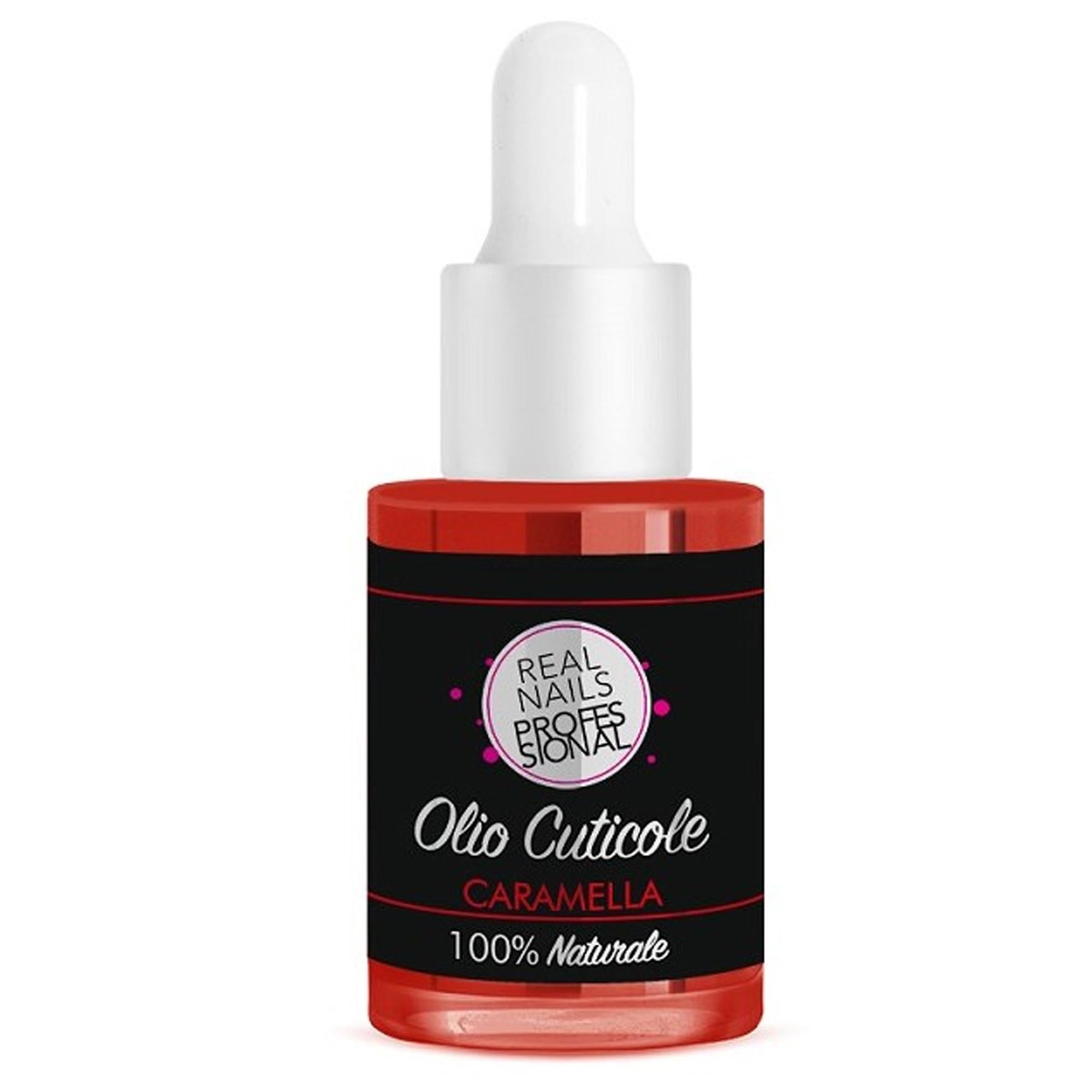 Real Nails Professional Olio per Cuticole 15ml - Caramella