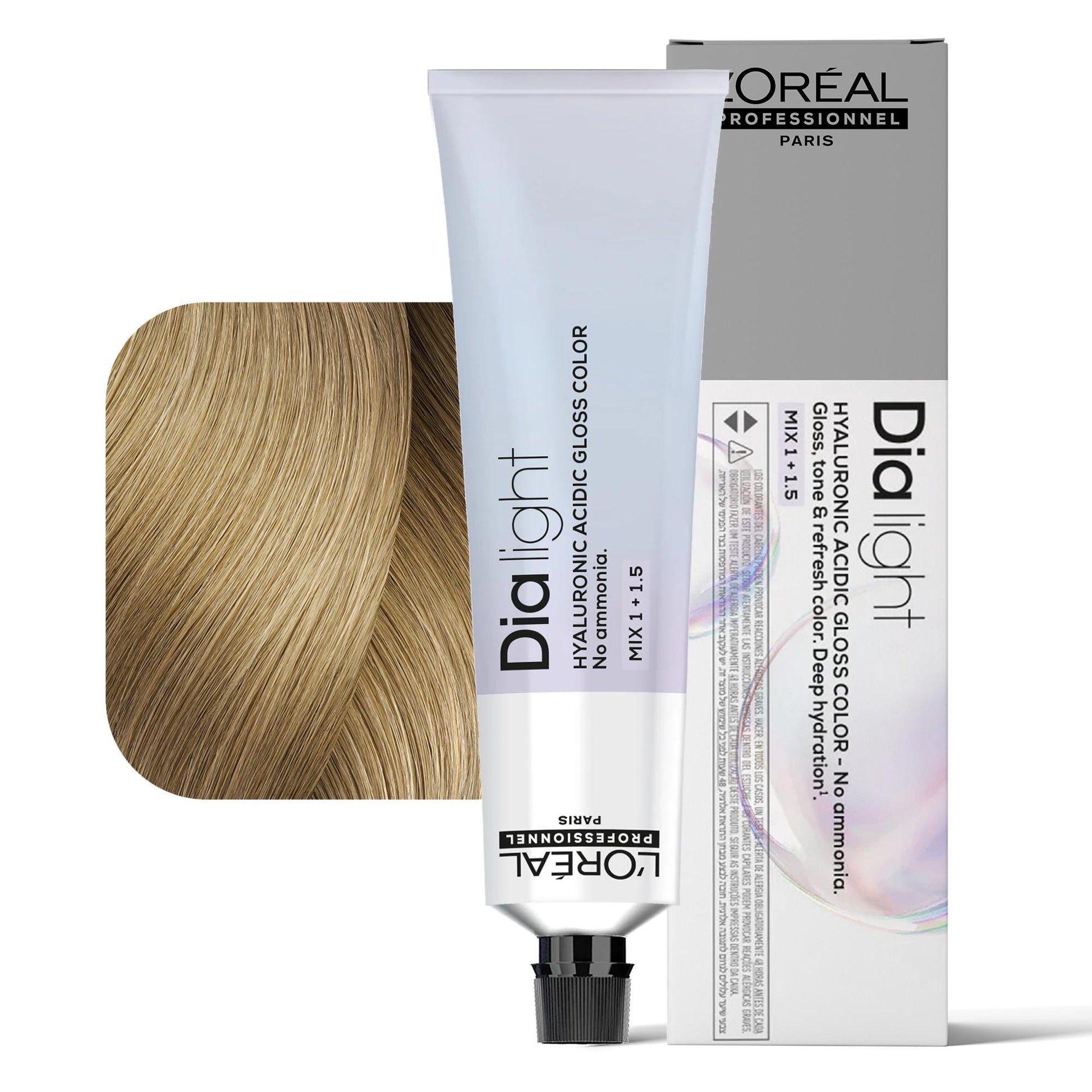Loreal Dialight Tintura per Capelli Hyaluronic Acid Gloss Color 60ml - 9.31