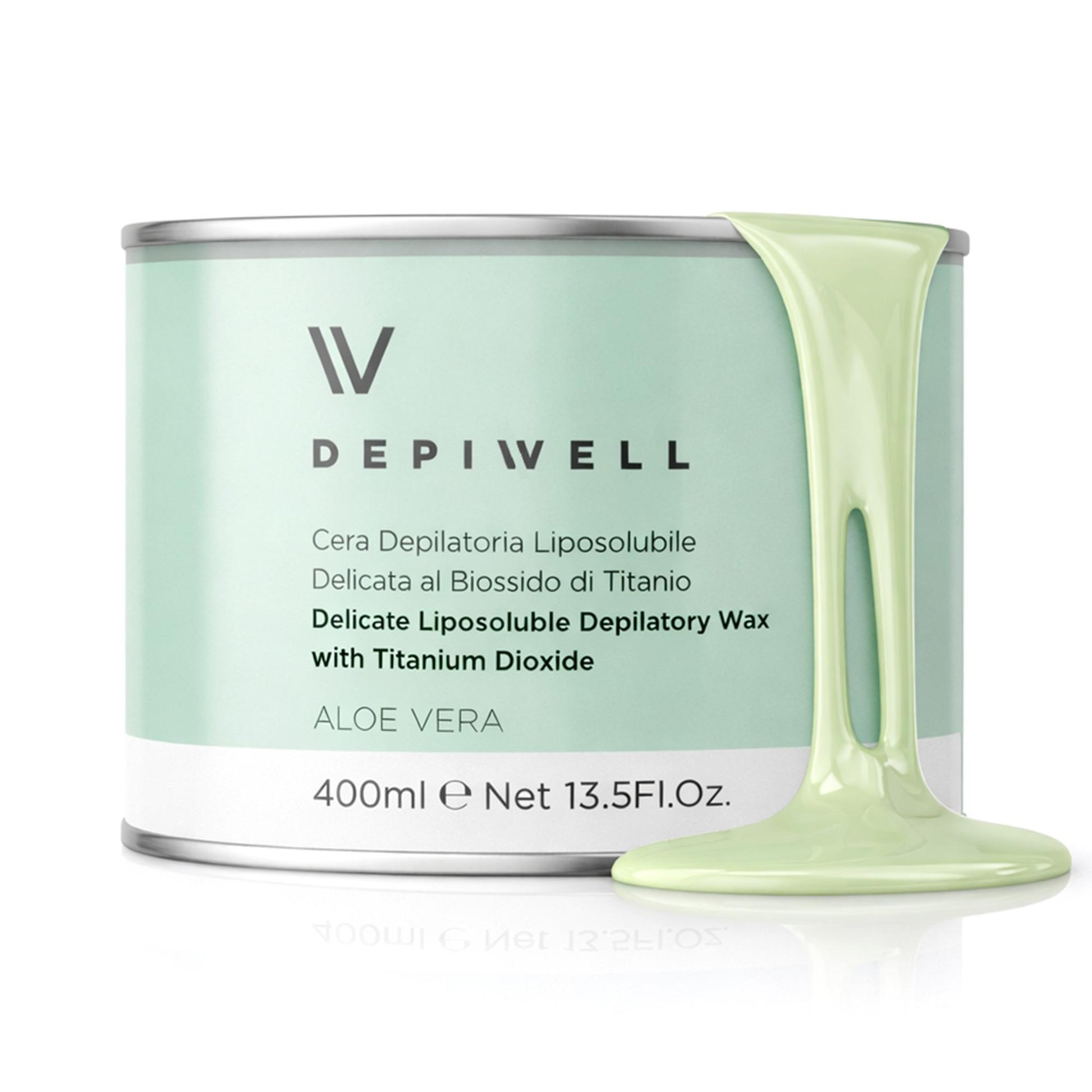 Depiwell Cera Epilatoria Liposolubile 400ml - Aloe Vera