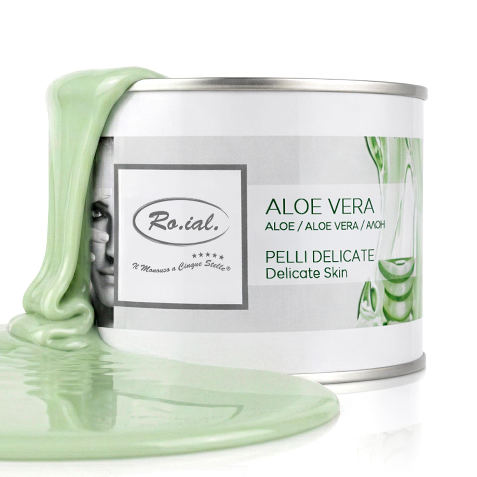 Roial Cera Epilatoria Liposolubile 400ml - Aloe Vera