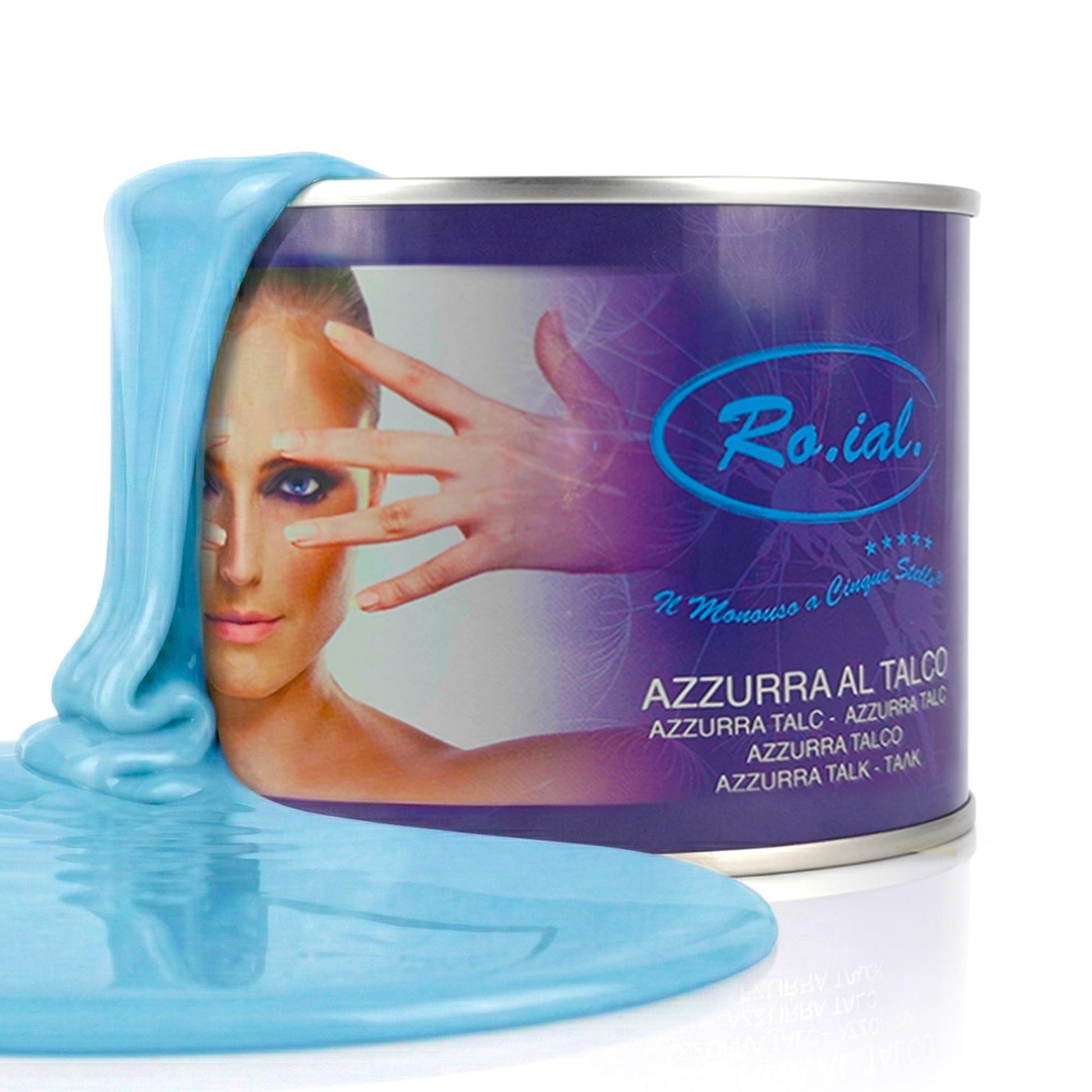 Roial Cera Epilatoria Liposolubile 400ml - Azzurra al Talco