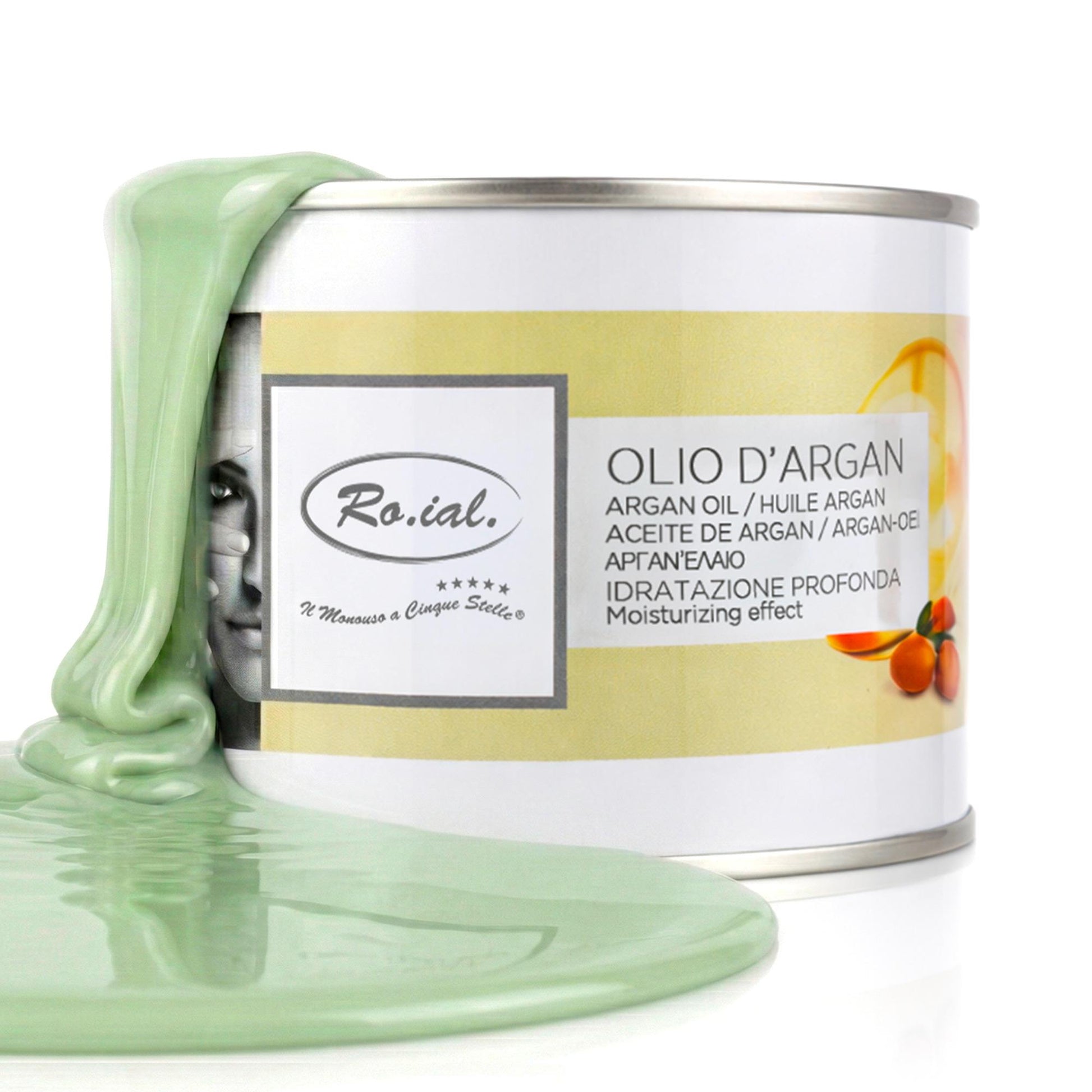 Roial Cera Epilatoria Liposolubile 400ml - Olio di Argan
