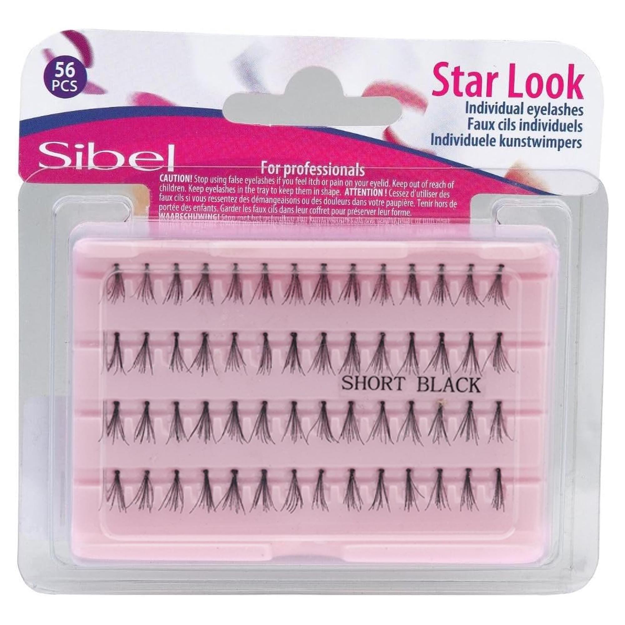 Sibel Star Look Individual Ciglia Finte a Ciuffetti - S