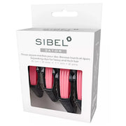 Sibel Gator Pinze Clip Separa Ciocche 9cm e 11cm Rosa - 4pz