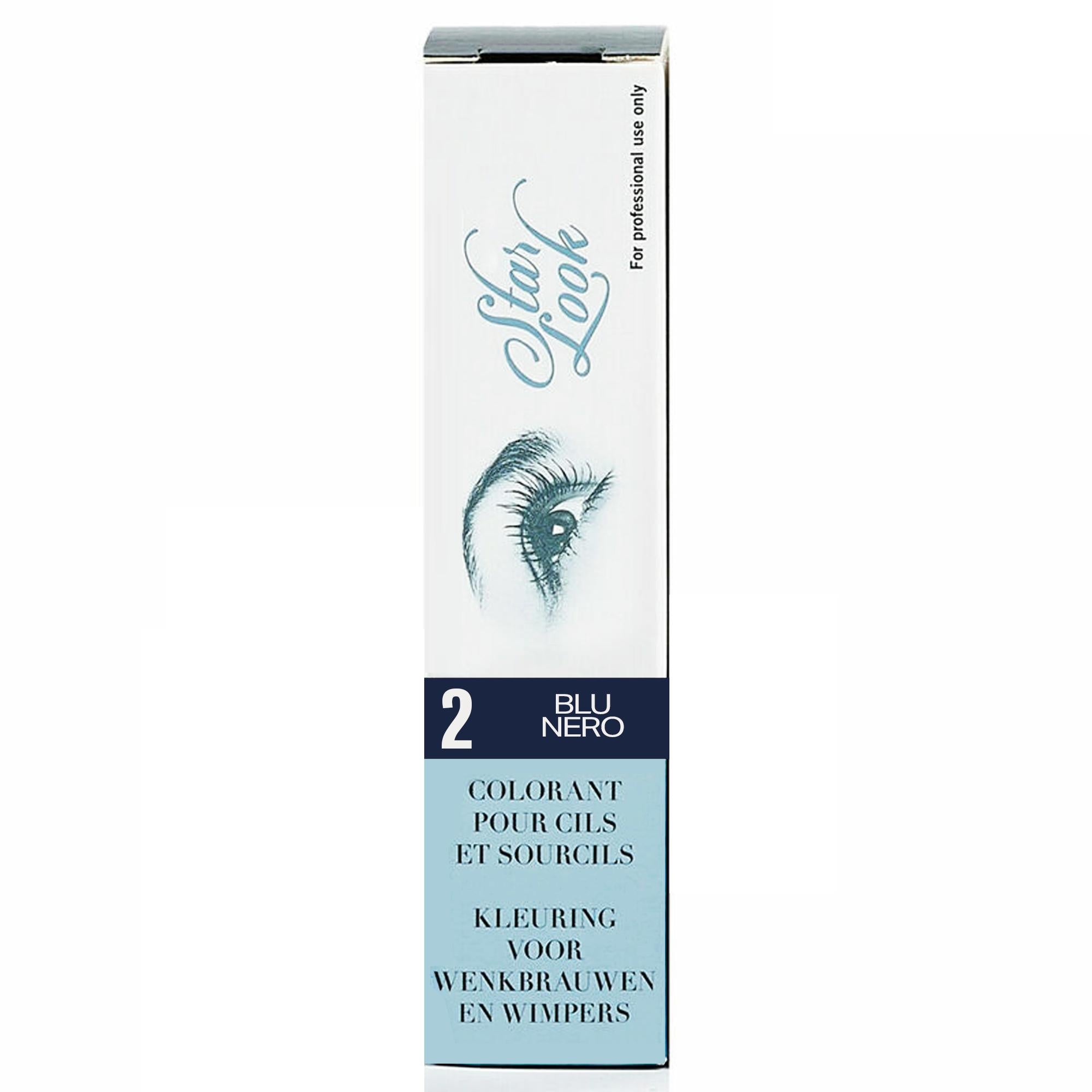 Sibel Star Look Colorante per Ciglia e Sopracciglia 15ml - Nero Blu