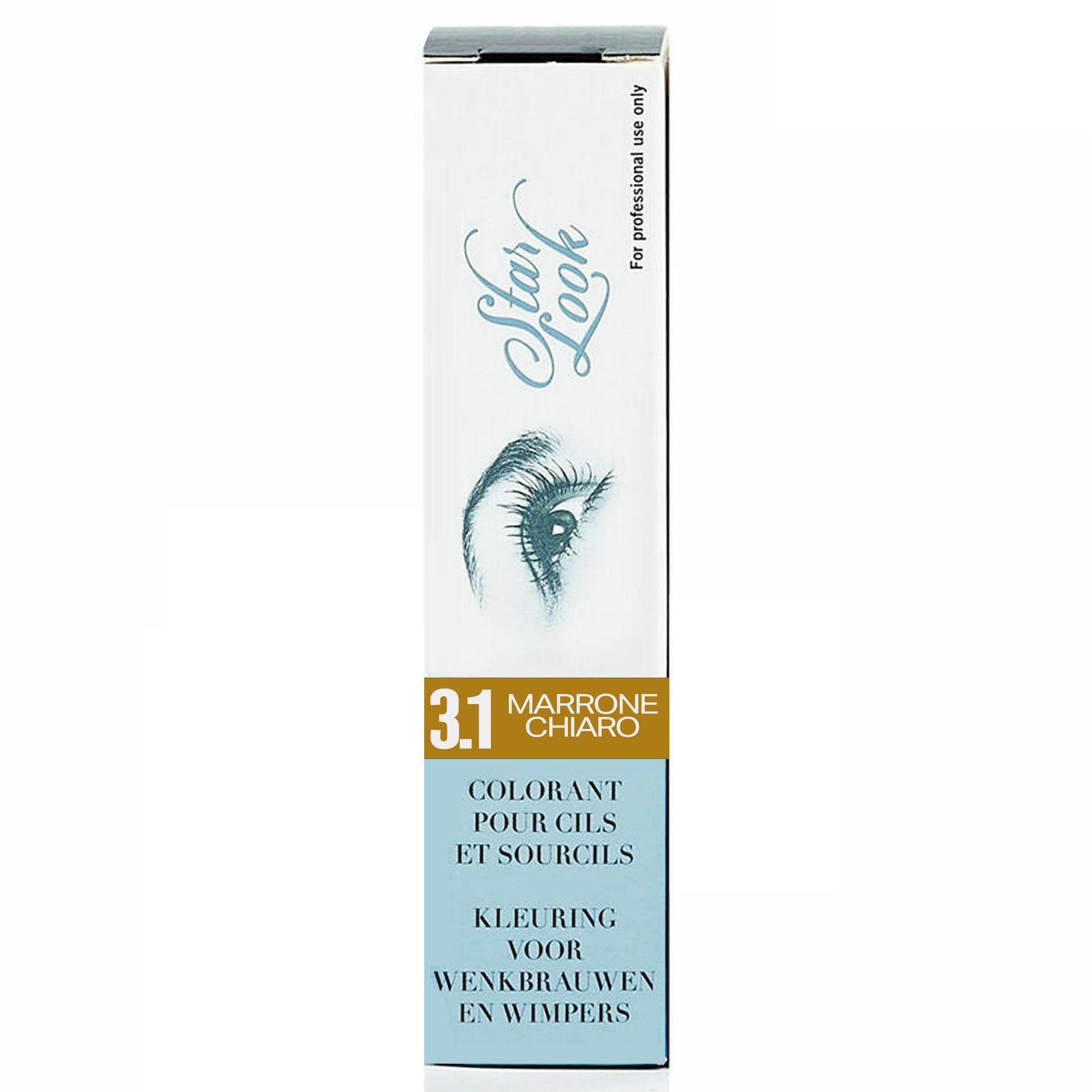 Sibel Star Look Colorante per Ciglia e Sopracciglia 15ml - Marrone Chiaro