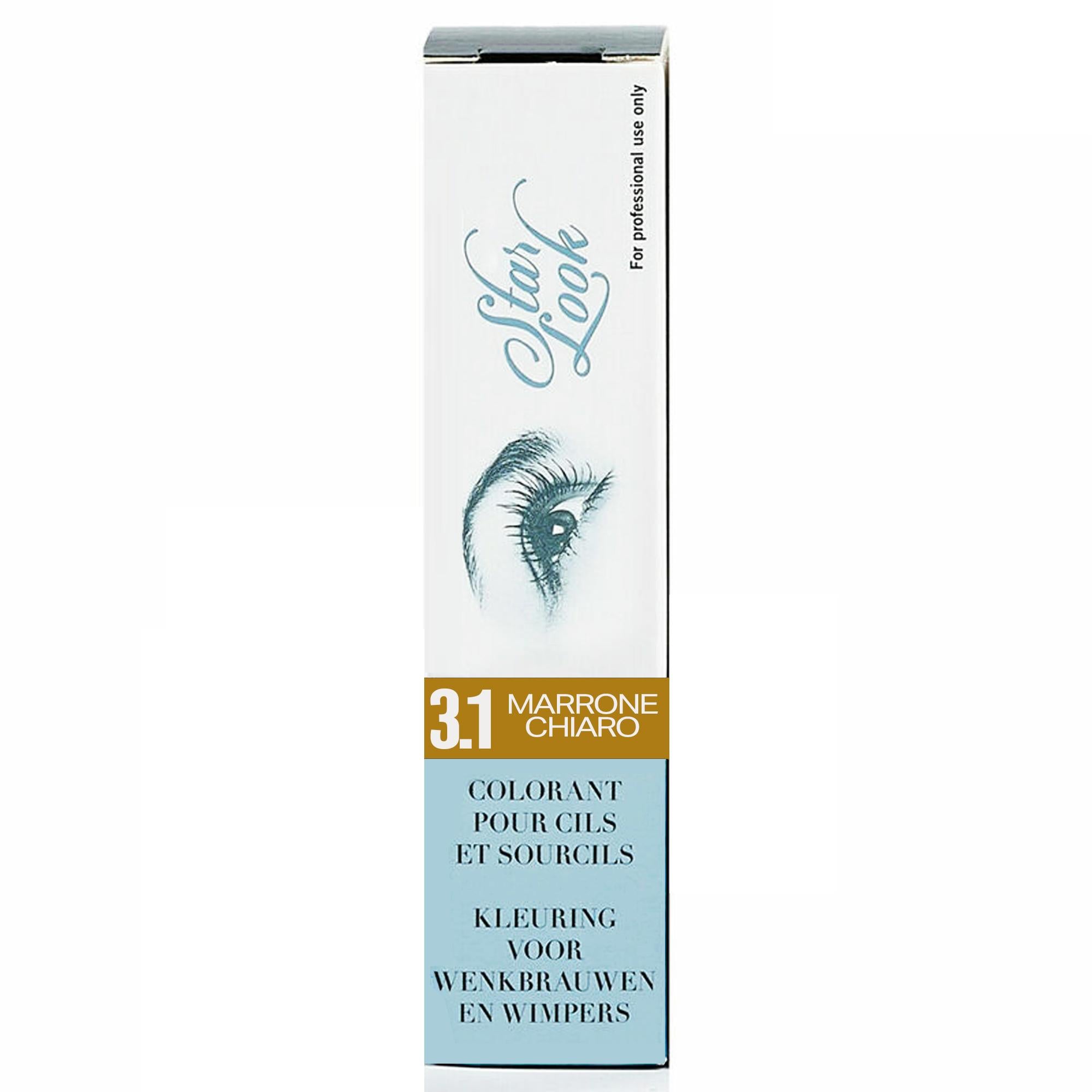 Sibel Star Look Colorante per Ciglia e Sopracciglia 15ml - Marrone Chiaro