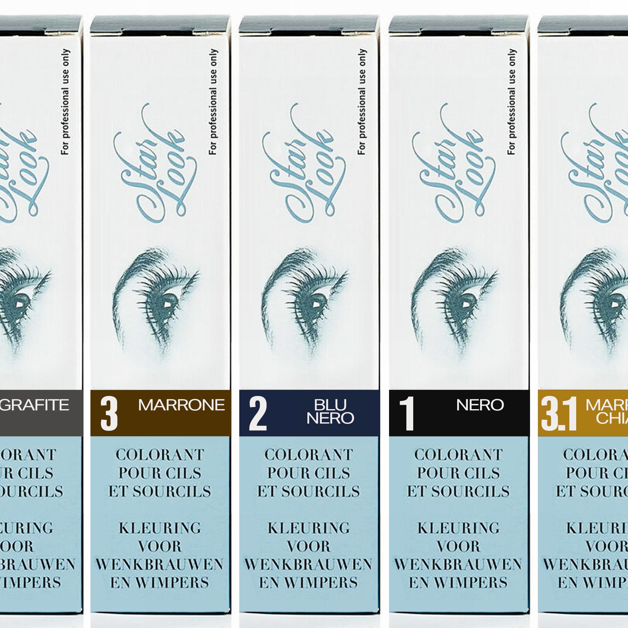 Sibel Star Look Colorante per Ciglia e Sopracciglia - 15ml