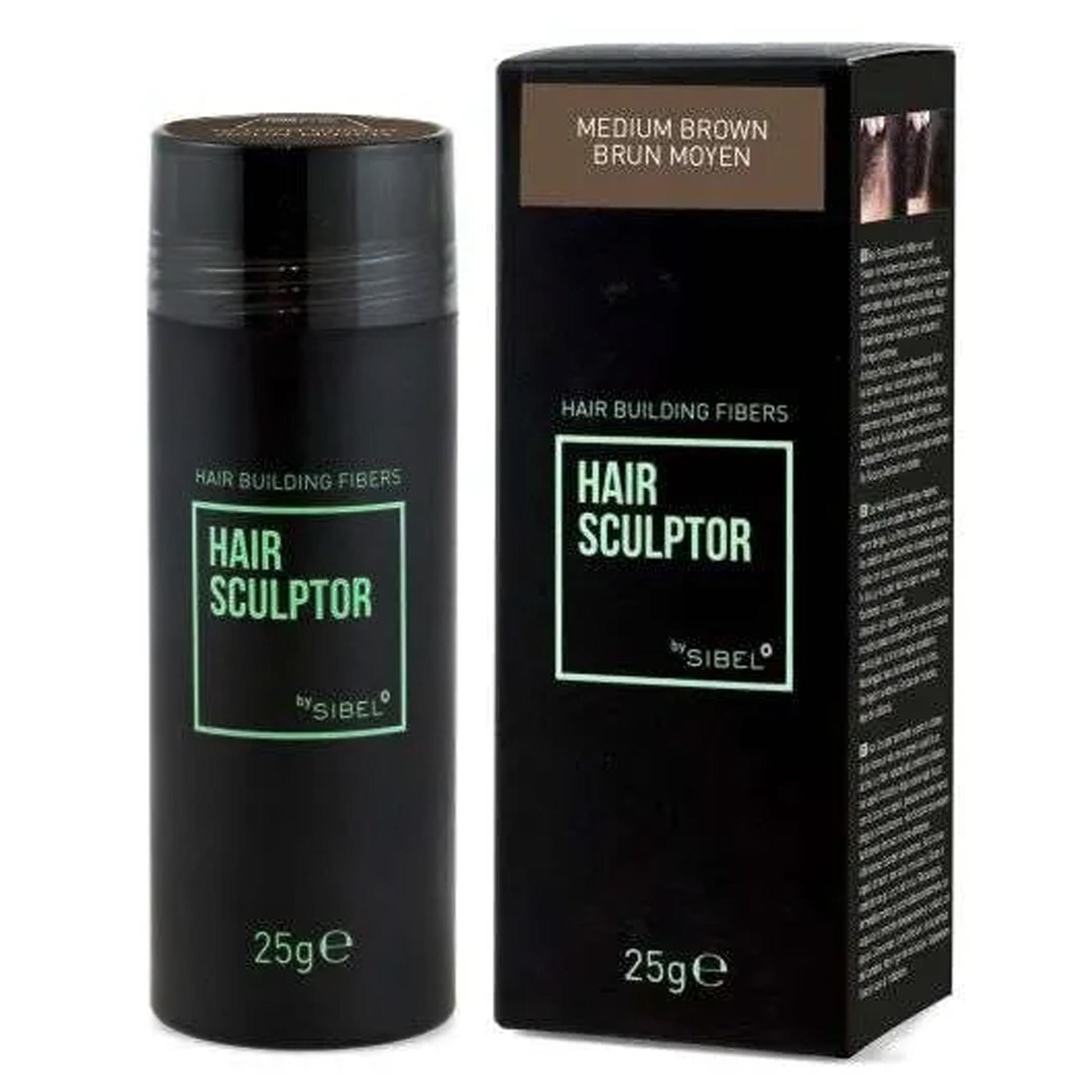Sibel Hair Sculptor Building Fibre per Capelli 25gr - Medium Brown