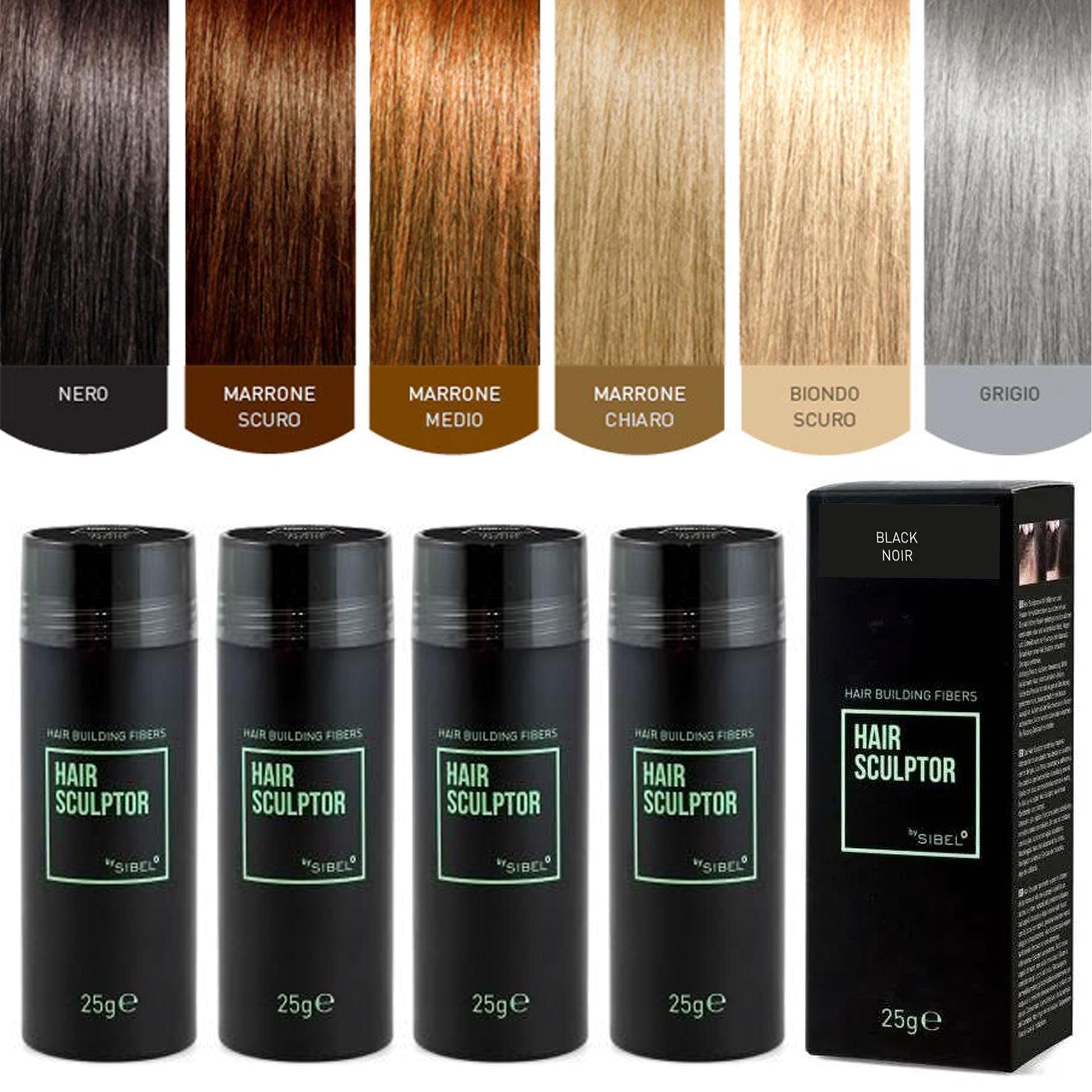 Sibel Hair Sculptor Building Fibre per Capelli - 25gr