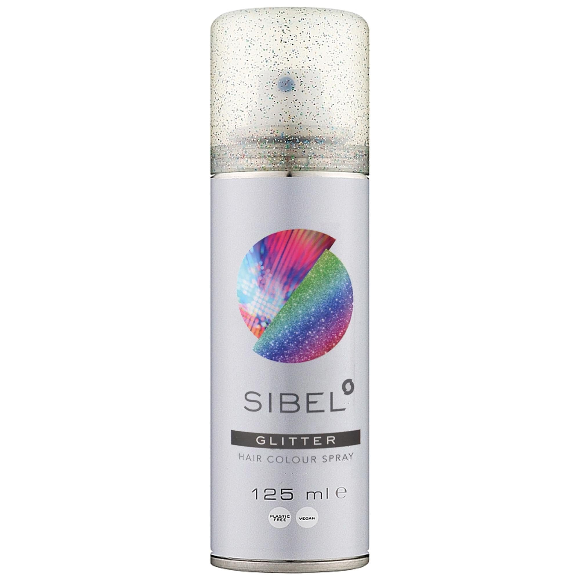 Sibel Glitter Spray Colorante Temporaneo per Capelli 125ml - Multicolor