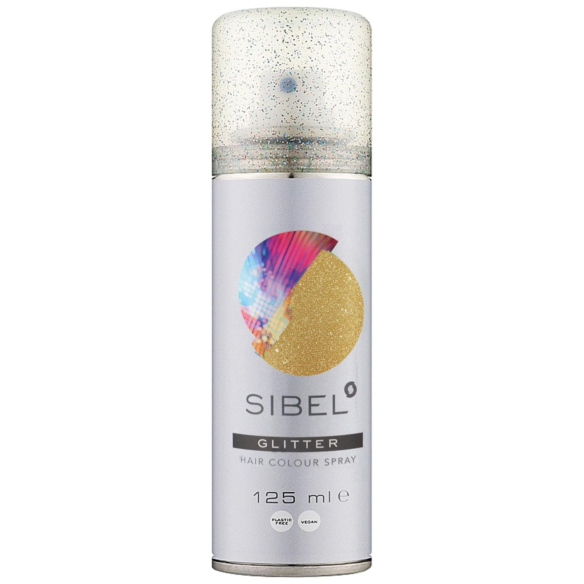 Sibel Glitter Spray Colorante Temporaneo per Capelli 125ml - Gold