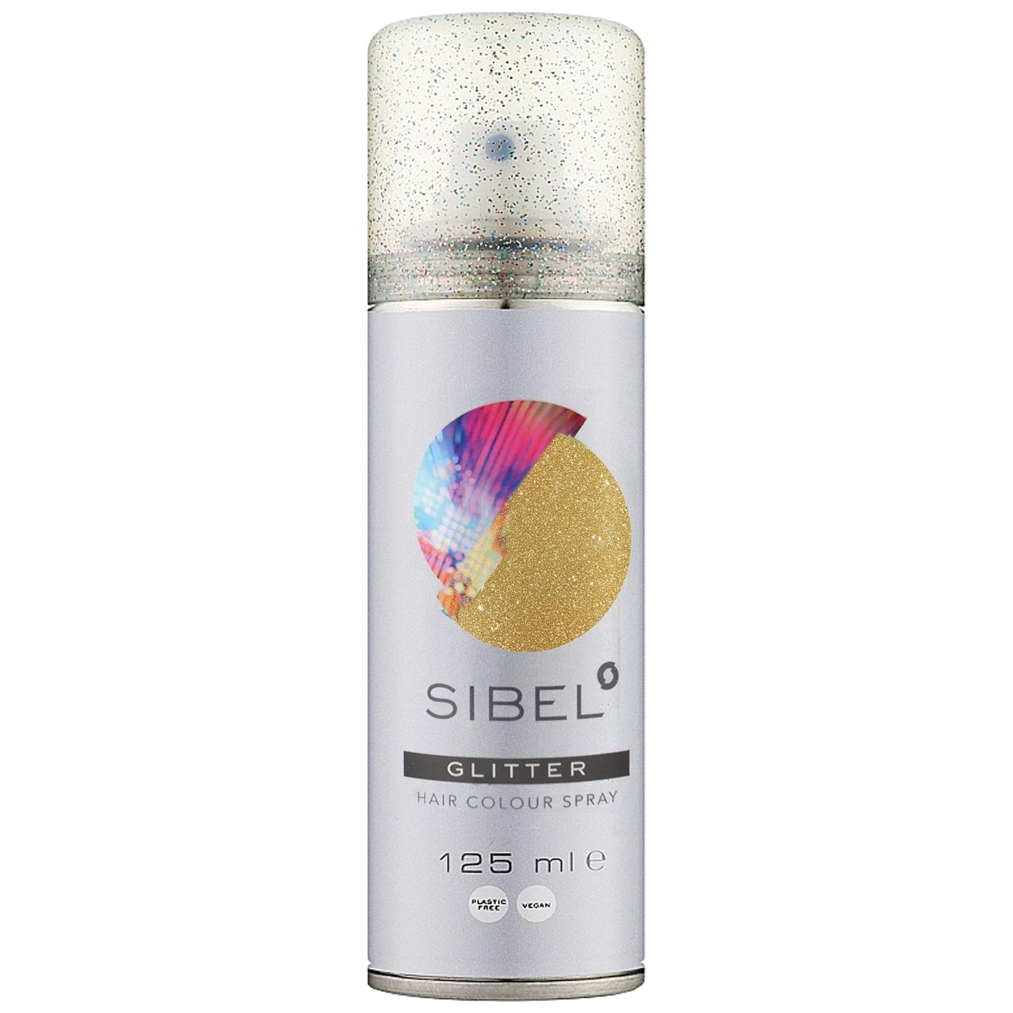 Sibel Glitter Spray Colorante Temporaneo per Capelli 125ml - Gold
