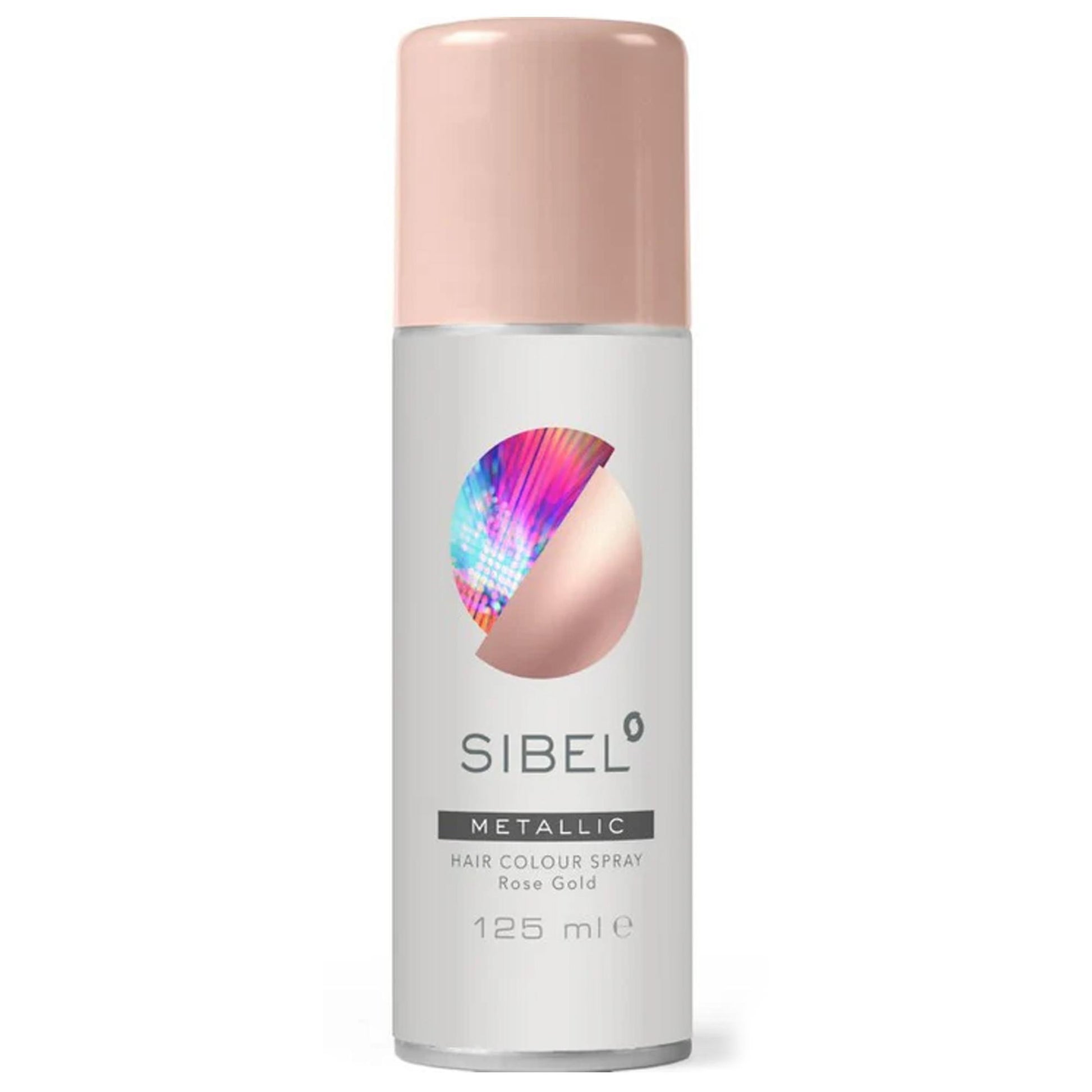 Sibel Metallic Spray Colorante Temporaneo per Capelli 125ml - Rose Gold