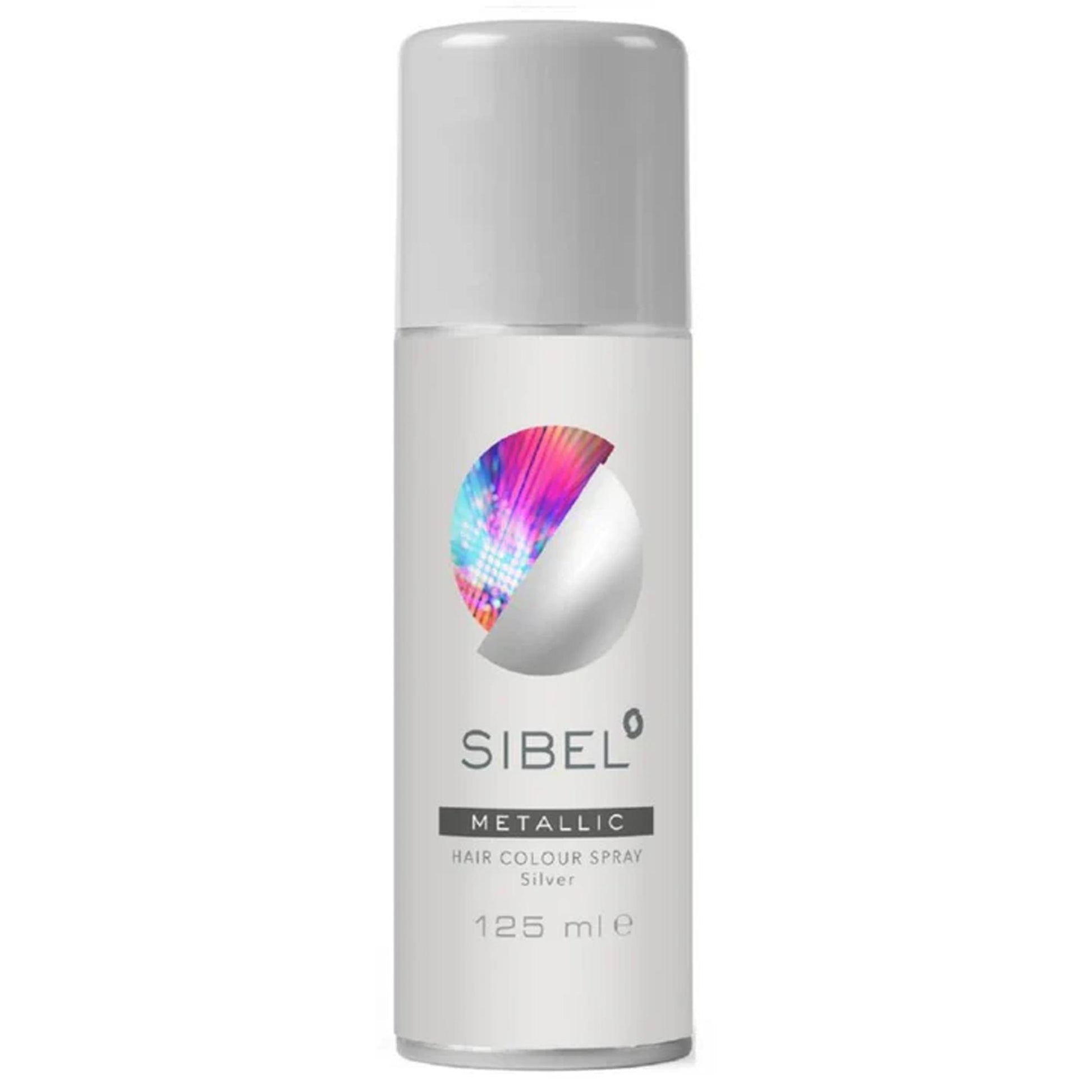 Sibel Metallic Spray Colorante Temporaneo per Capelli 125ml - Silver