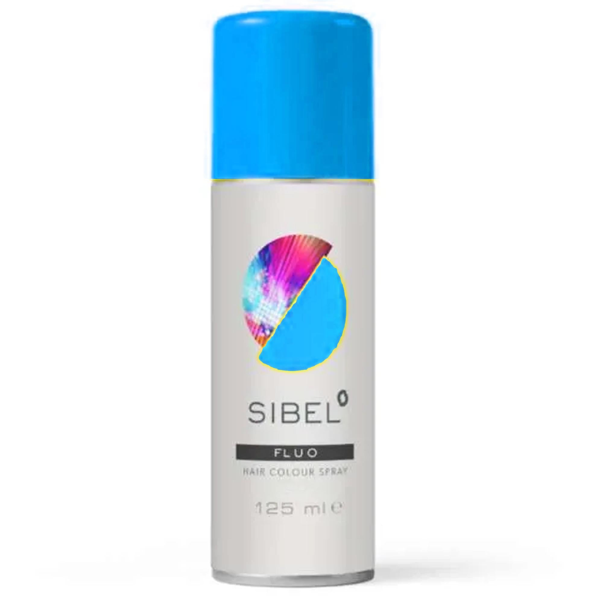 Sibel Fluo Spray Colorante Temporaneo per Capelli 125ml - Blue
