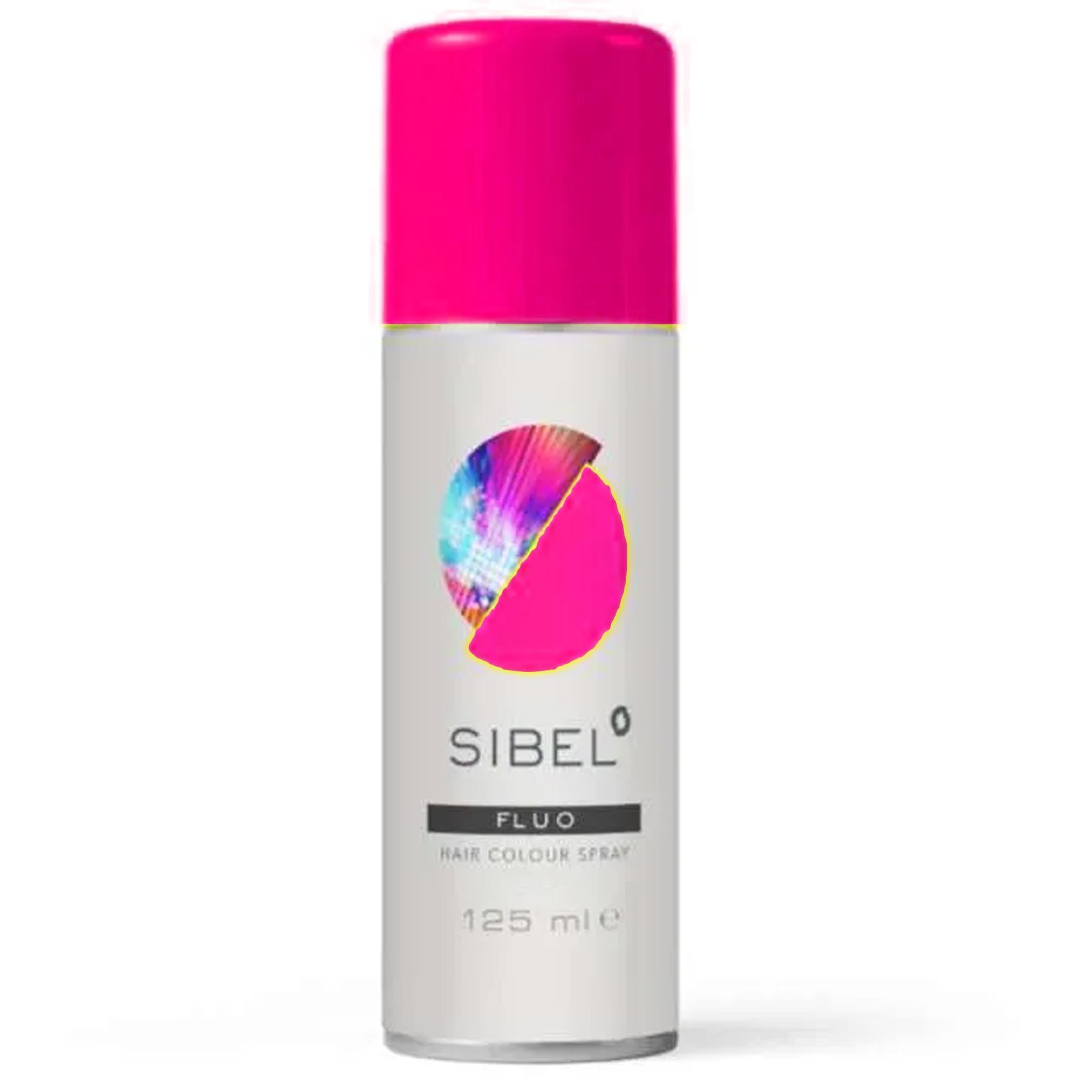 Sibel Fluo Spray Colorante Temporaneo per Capelli 125ml - Pink
