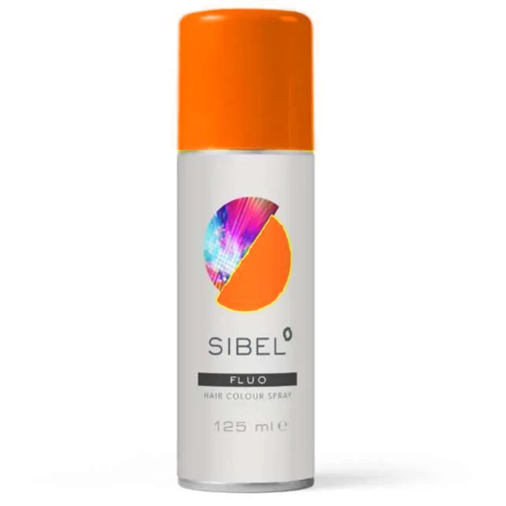 Sibel Fluo Spray Colorante Temporaneo per Capelli 125ml - Orange