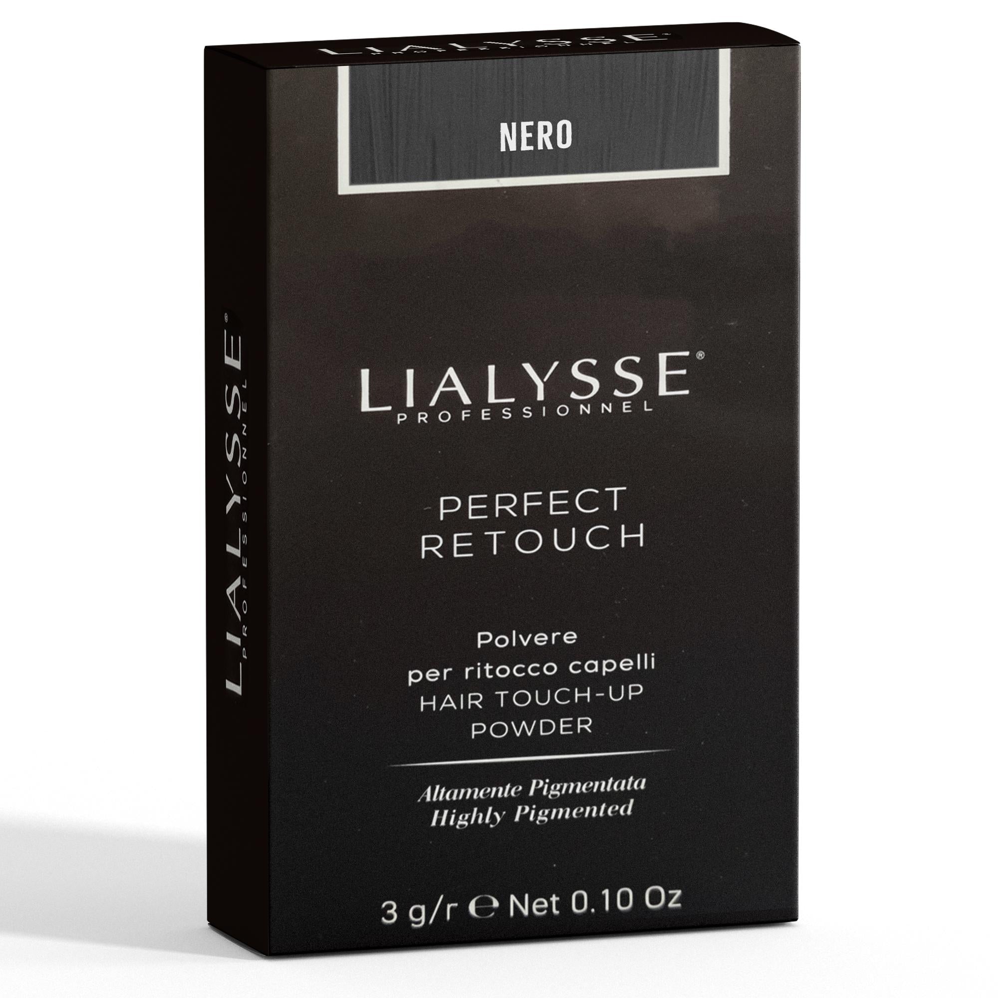 Lialysse Perfect Retouch Polvere per Ritocco Ricrescita 3gr - Nero