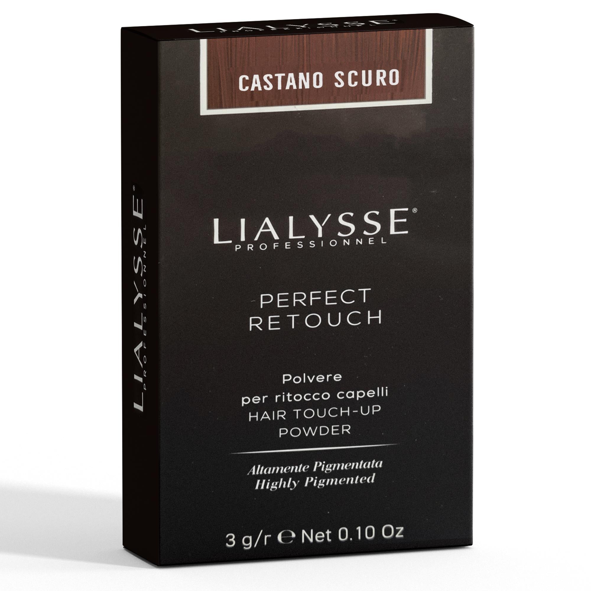 Lialysse Perfect Retouch Polvere per Ritocco Ricrescita 3gr - Castano Scuro