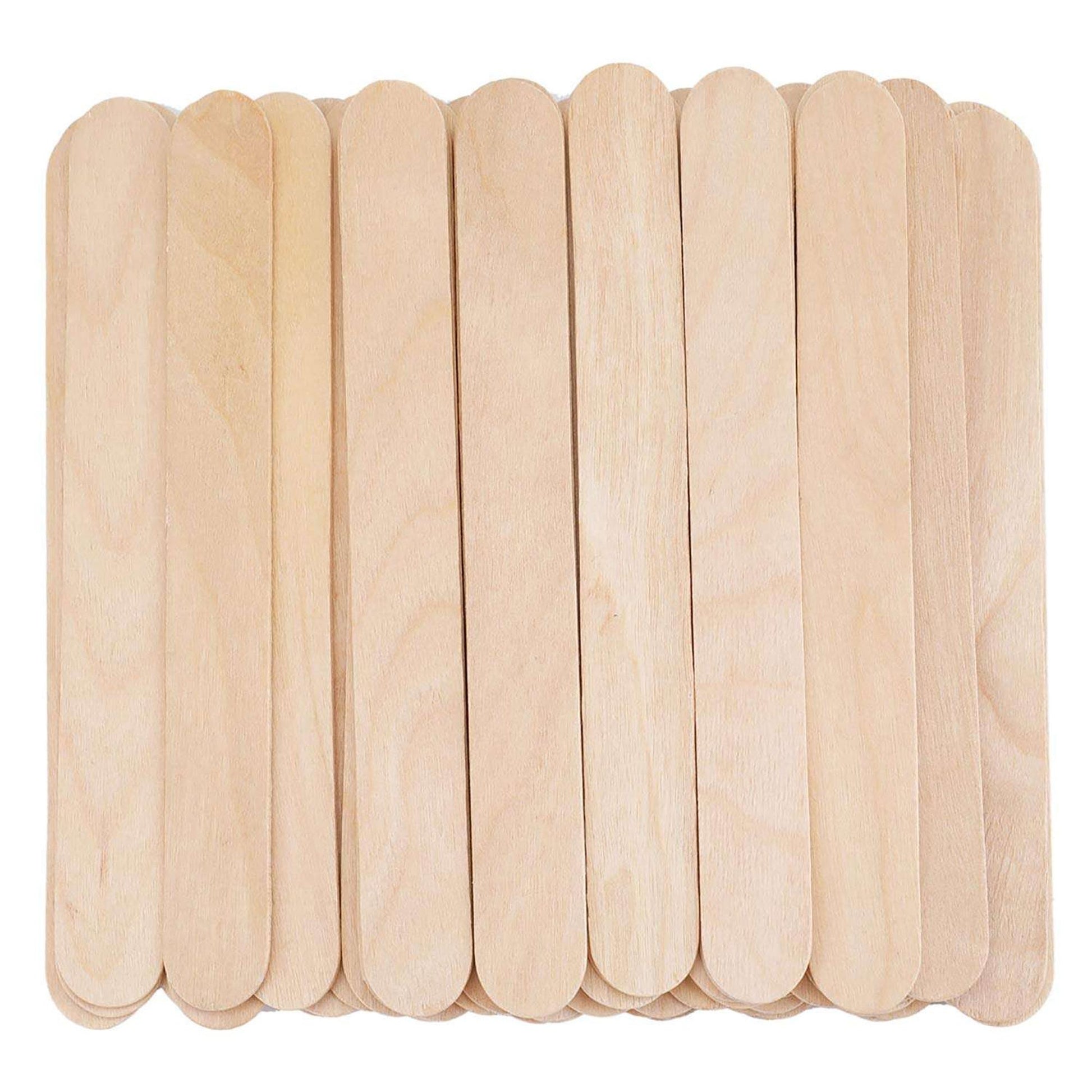 Black Star Spatole Stendicera Abbassalingua in Legno 15cm - 100pz