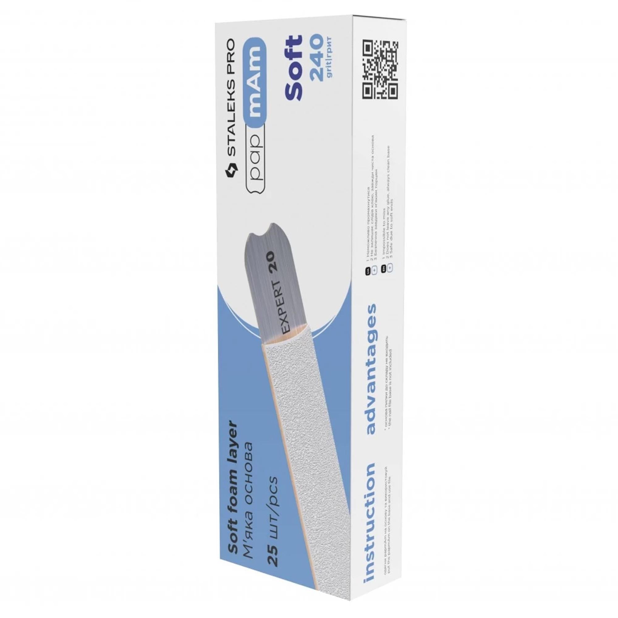 Staleks Pro Lime Ricambio PapmAm Expert 20 Dritta 25pz - Soft 240