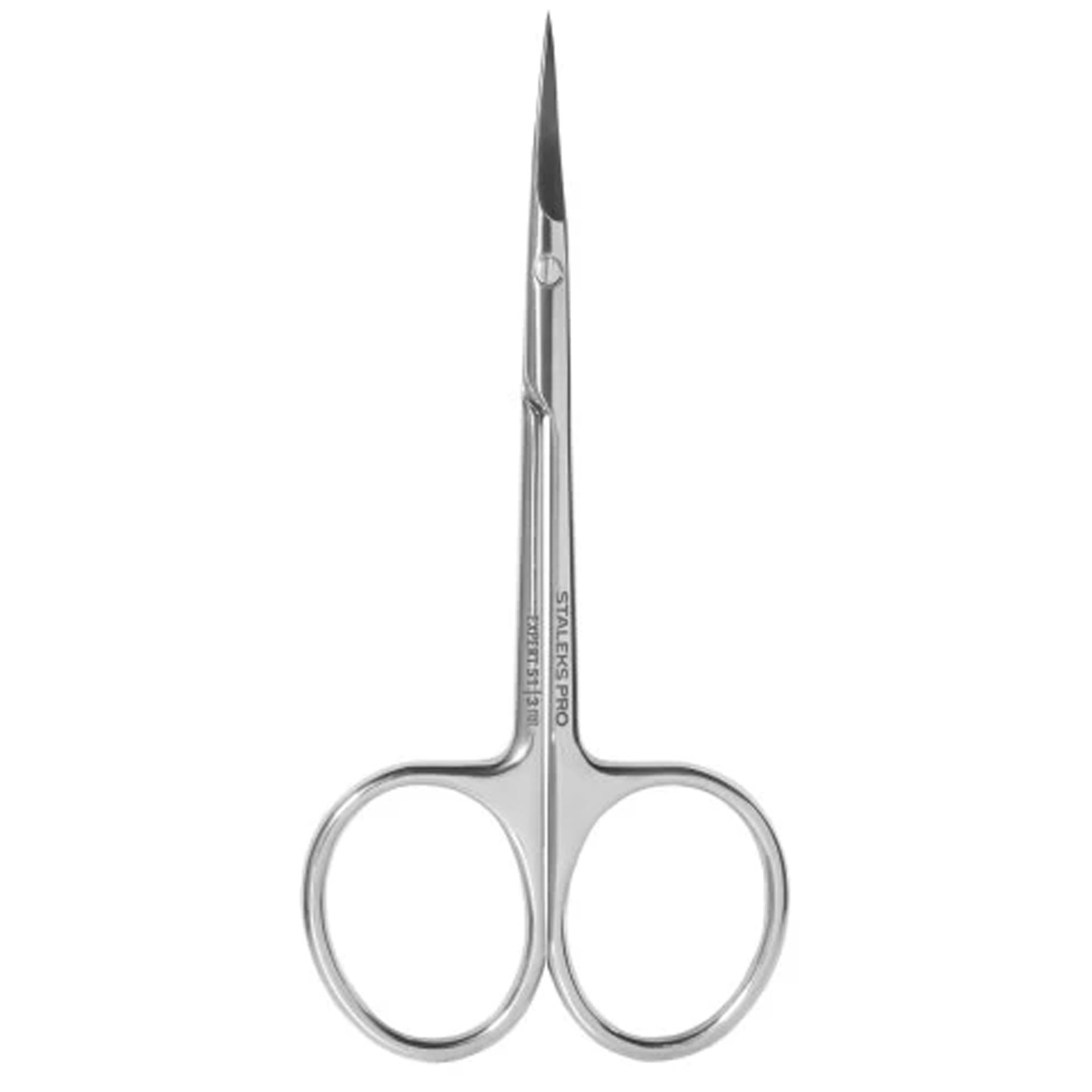 Staleks Pro Forbicina Professionale Expert 51 Punta a Gancio per Cuticole - 24,5mm