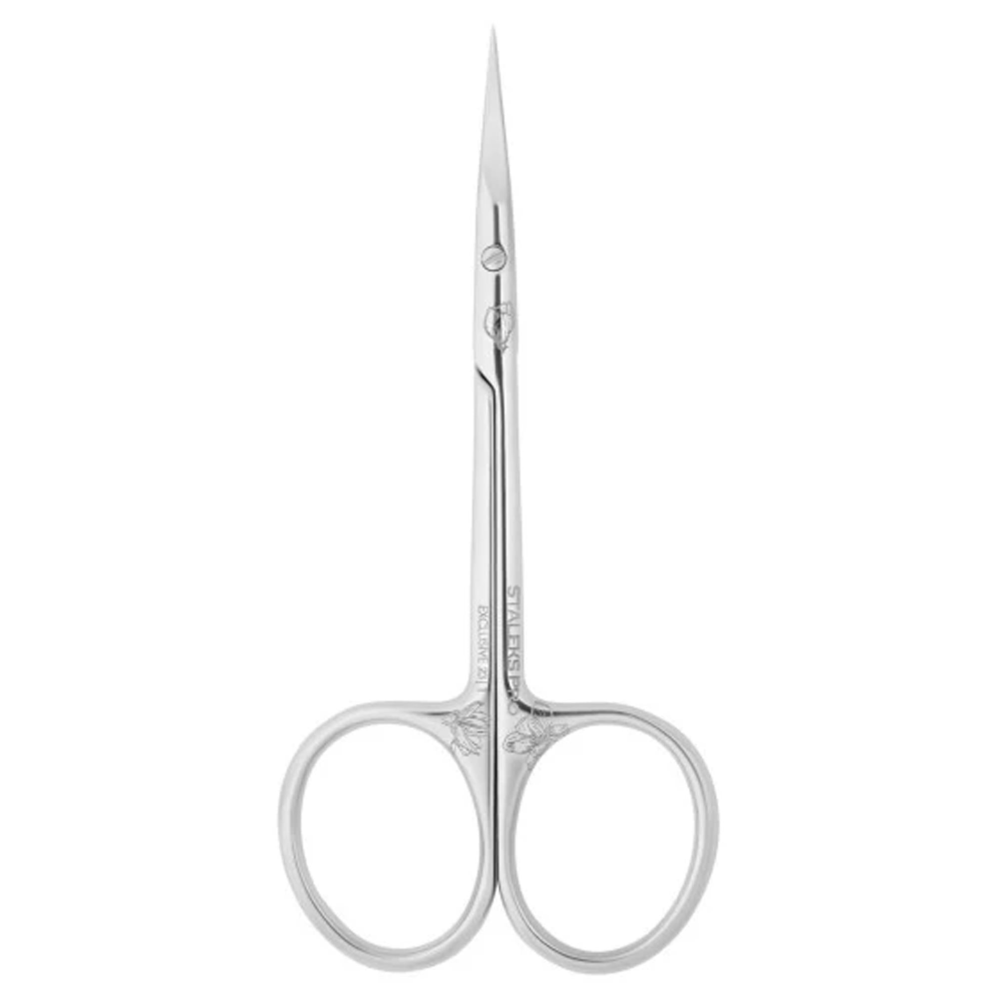Staleks Pro Forbicina Professionale Magnolia Exclusive 23 Punta a Gancio per Cuticole - 24,5mm