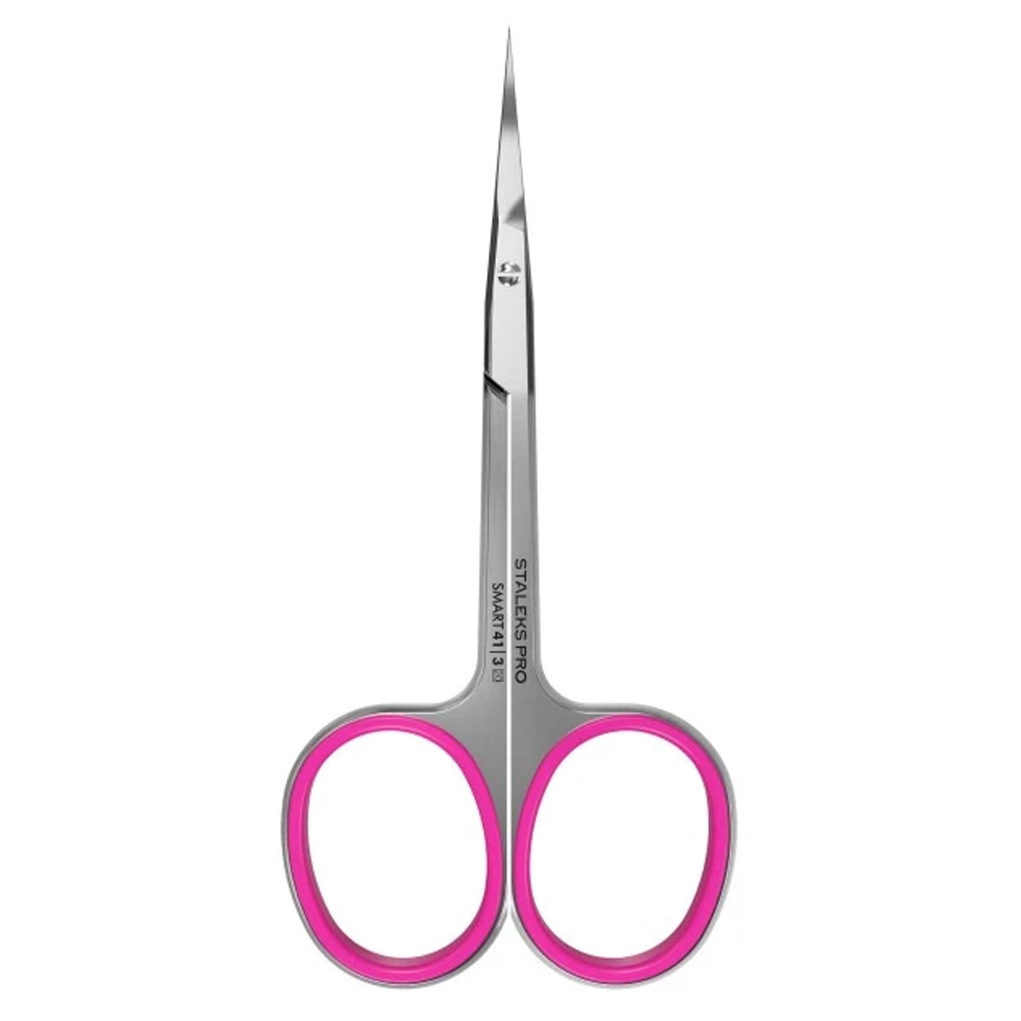 Staleks Pro Forbicina Professionale Smart 41 Punta a Gancio per Cuticole - 25mm