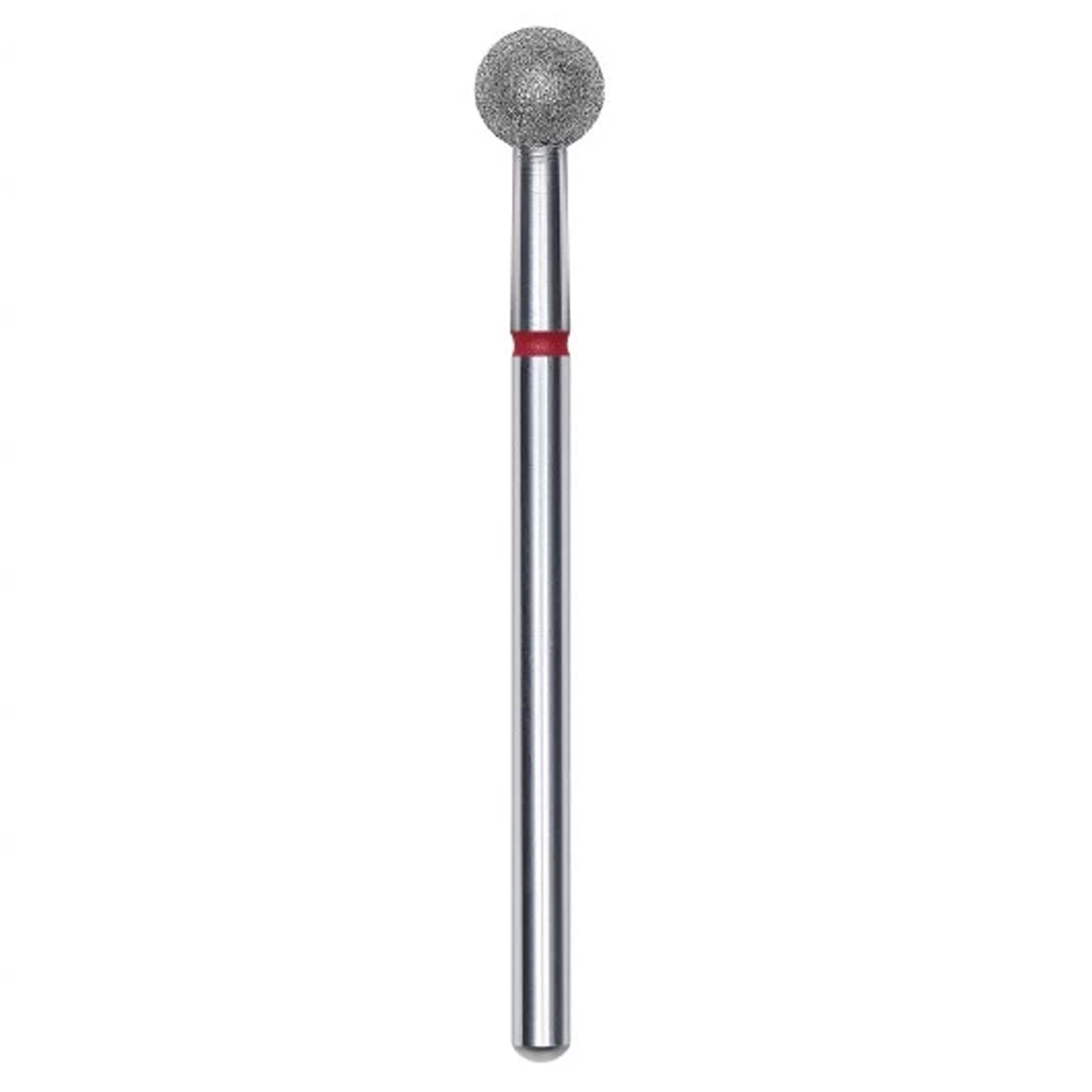 Staleks Pro Punta Fresa Diamantata a Sfera Rosso - 5mm