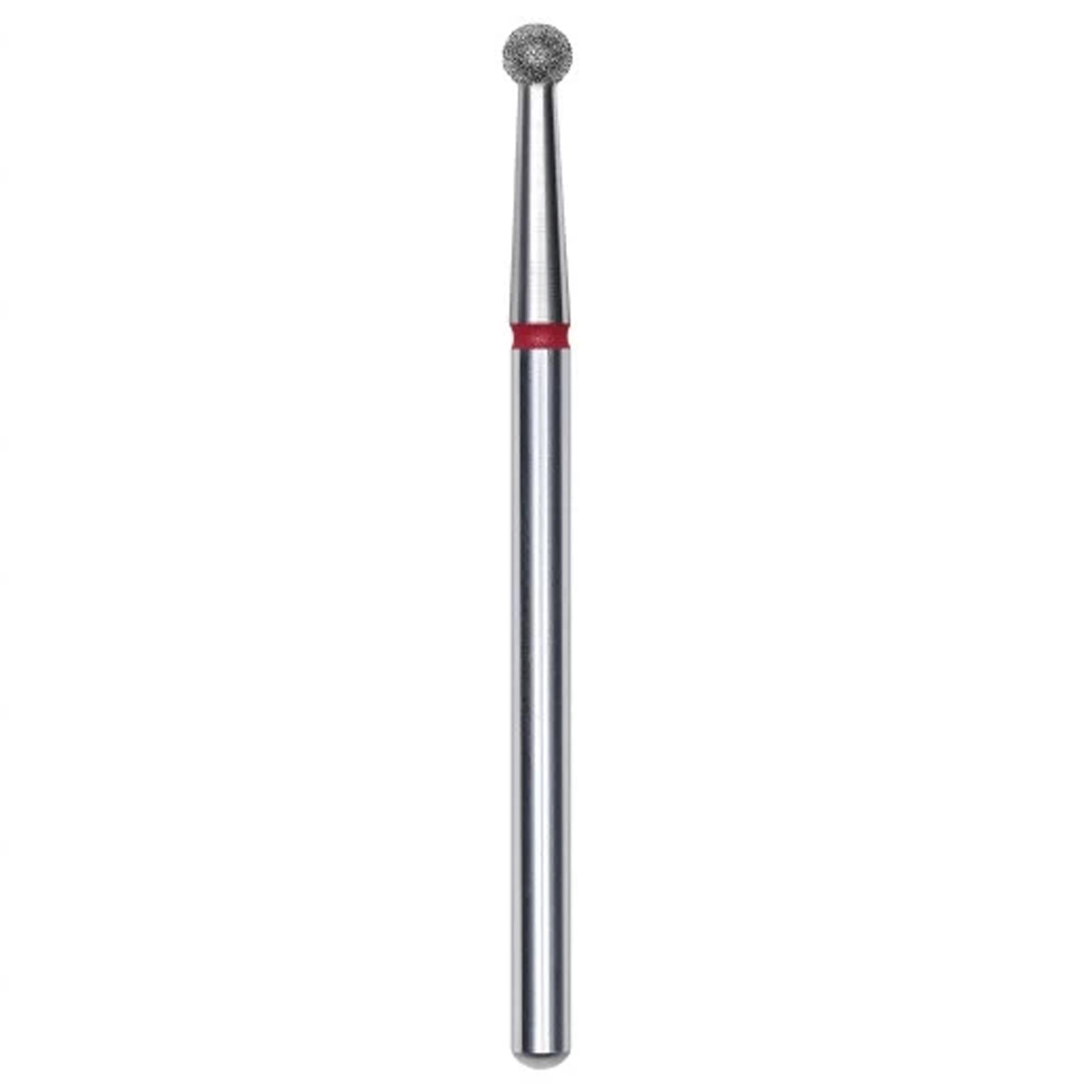 Staleks Pro Punta Fresa Diamantata a Sfera Rosso - 2,7mm