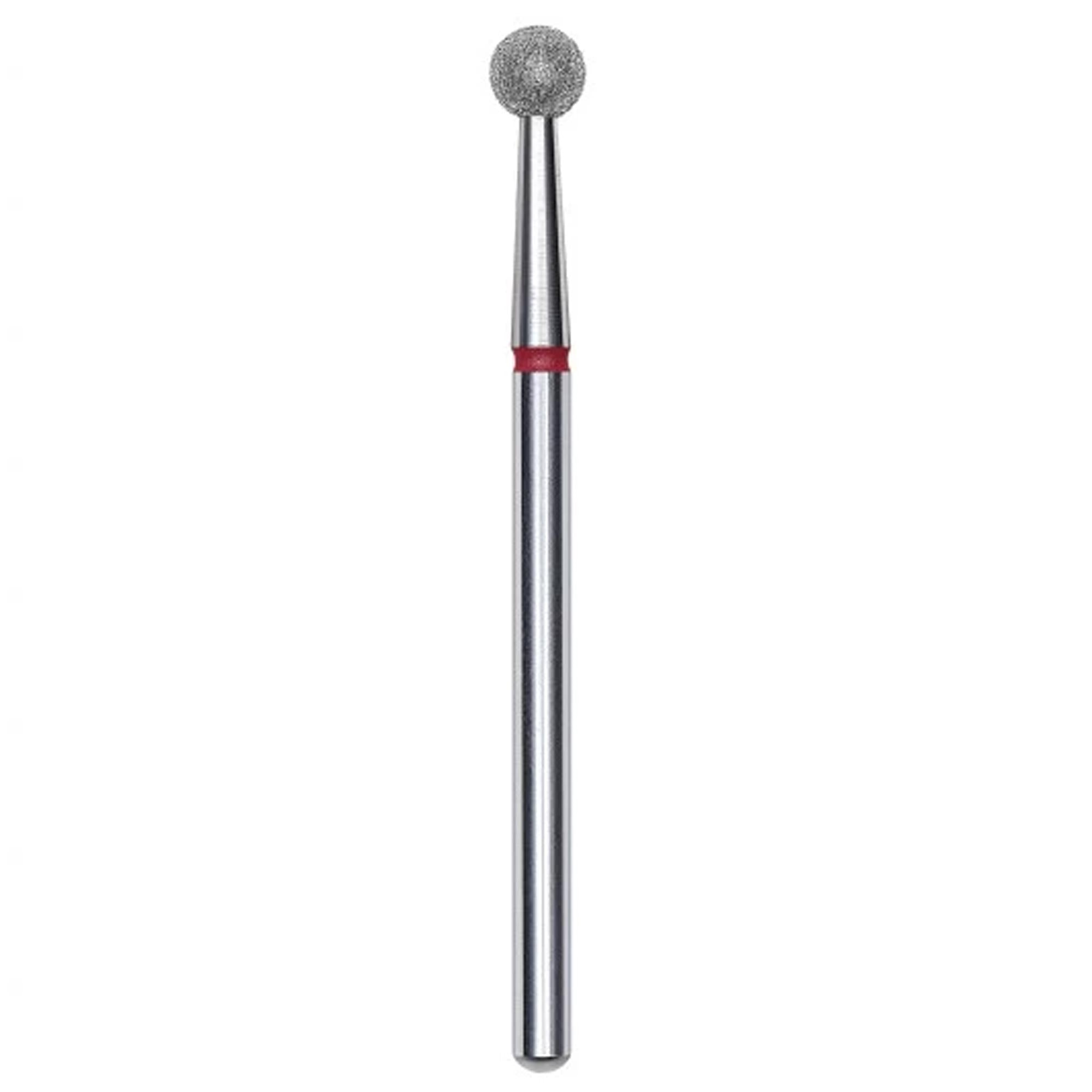 Staleks Pro Punta Fresa Diamantata a Sfera Rosso - 4mm