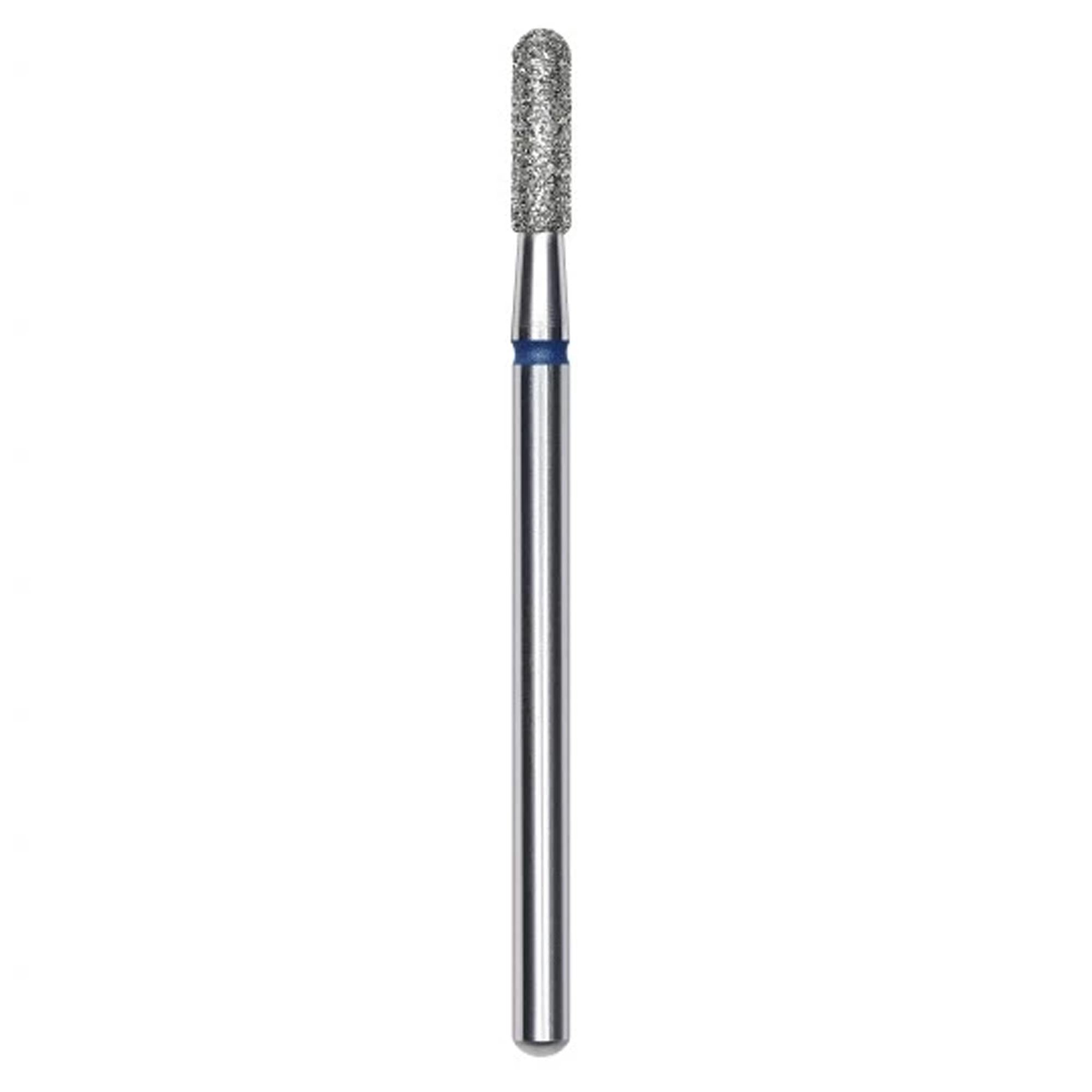 Staleks Pro Punta Fresa Diamantata Cilindro Arrotondato Blu - 2,3mm