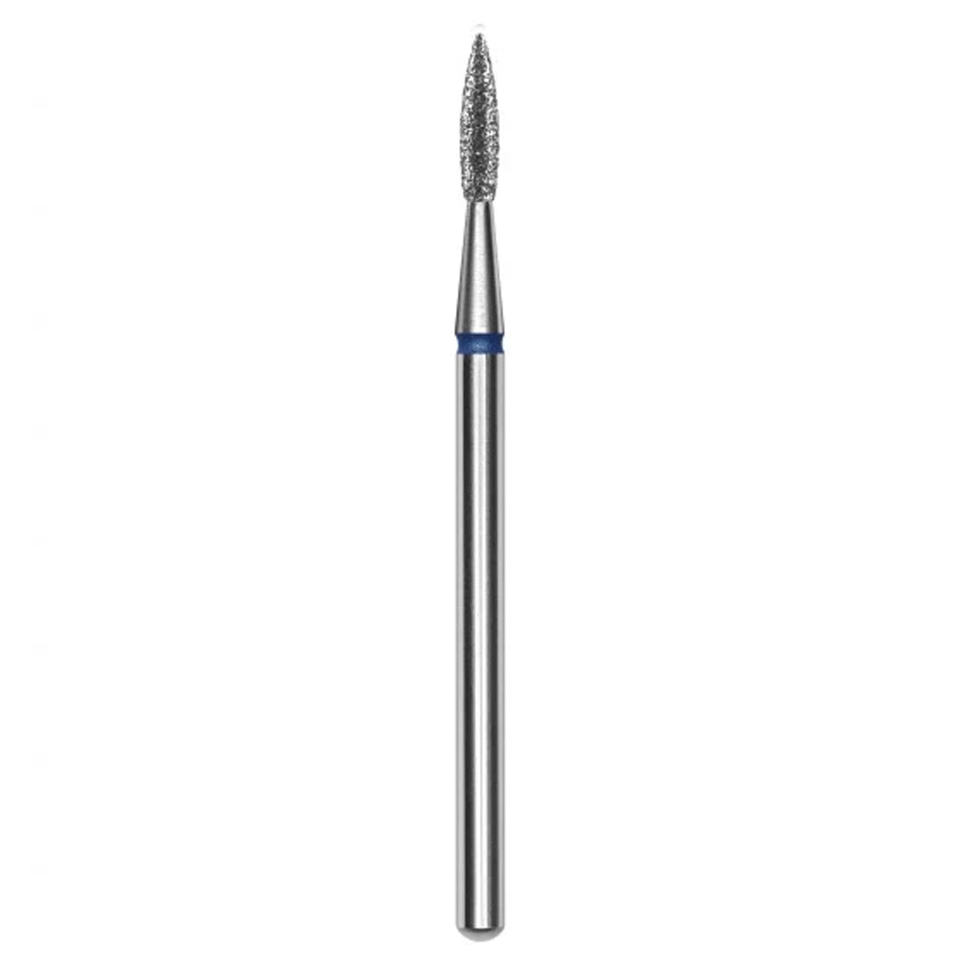 Staleks Pro Punta Fresa Diamantata Fiamma Appuntita Blu - 1,8mm