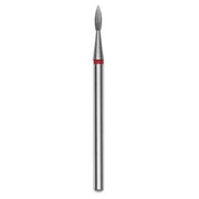 Staleks Pro Punta Fresa Diamantata Fiamma Appuntita Rosso - 1,8mm
