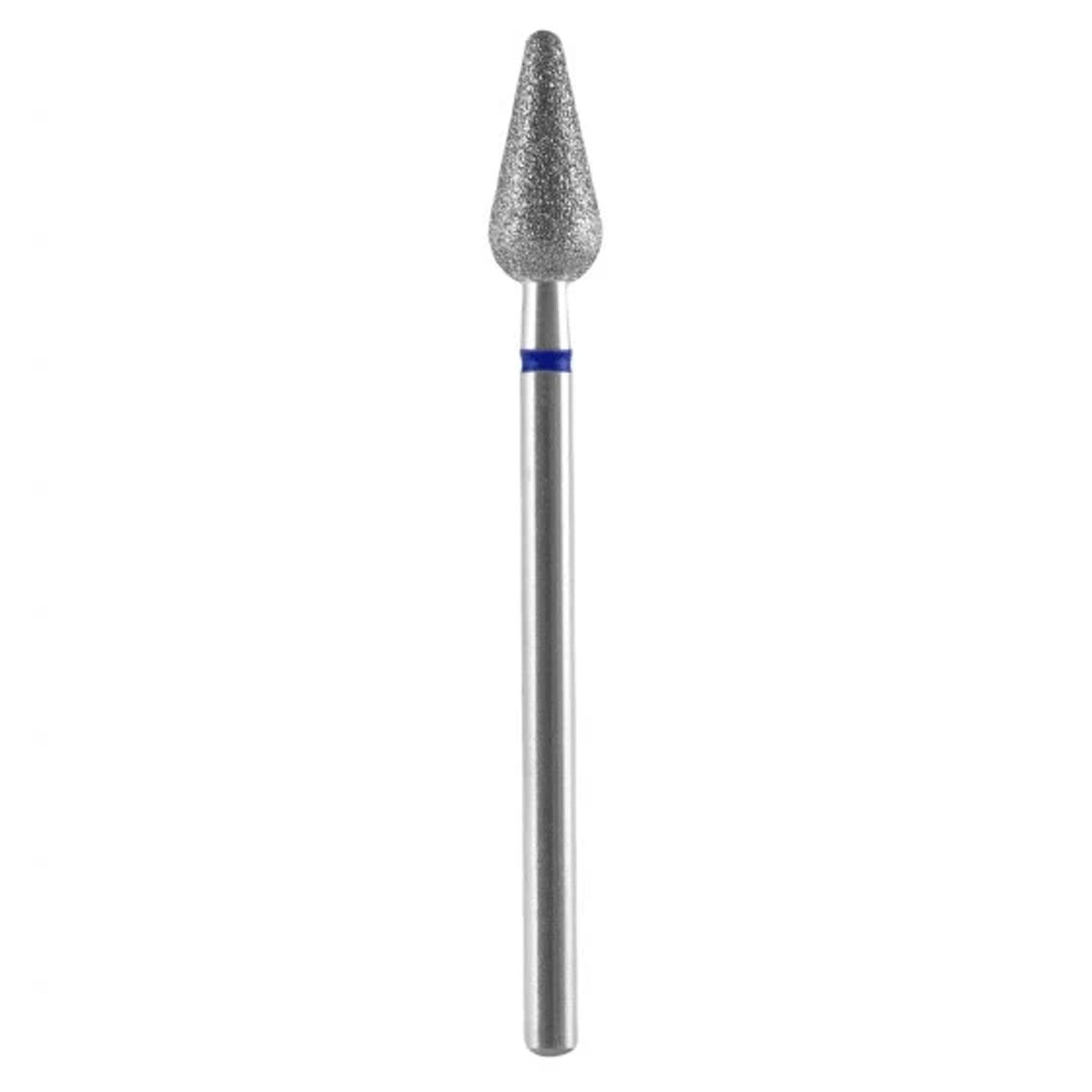 Staleks Pro Punta Fresa Diamantata Pera Arrotondata Blu - 5mm