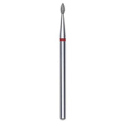 Staleks Pro Punta Fresa Diamantata Goccia Rosso - 1,6mm