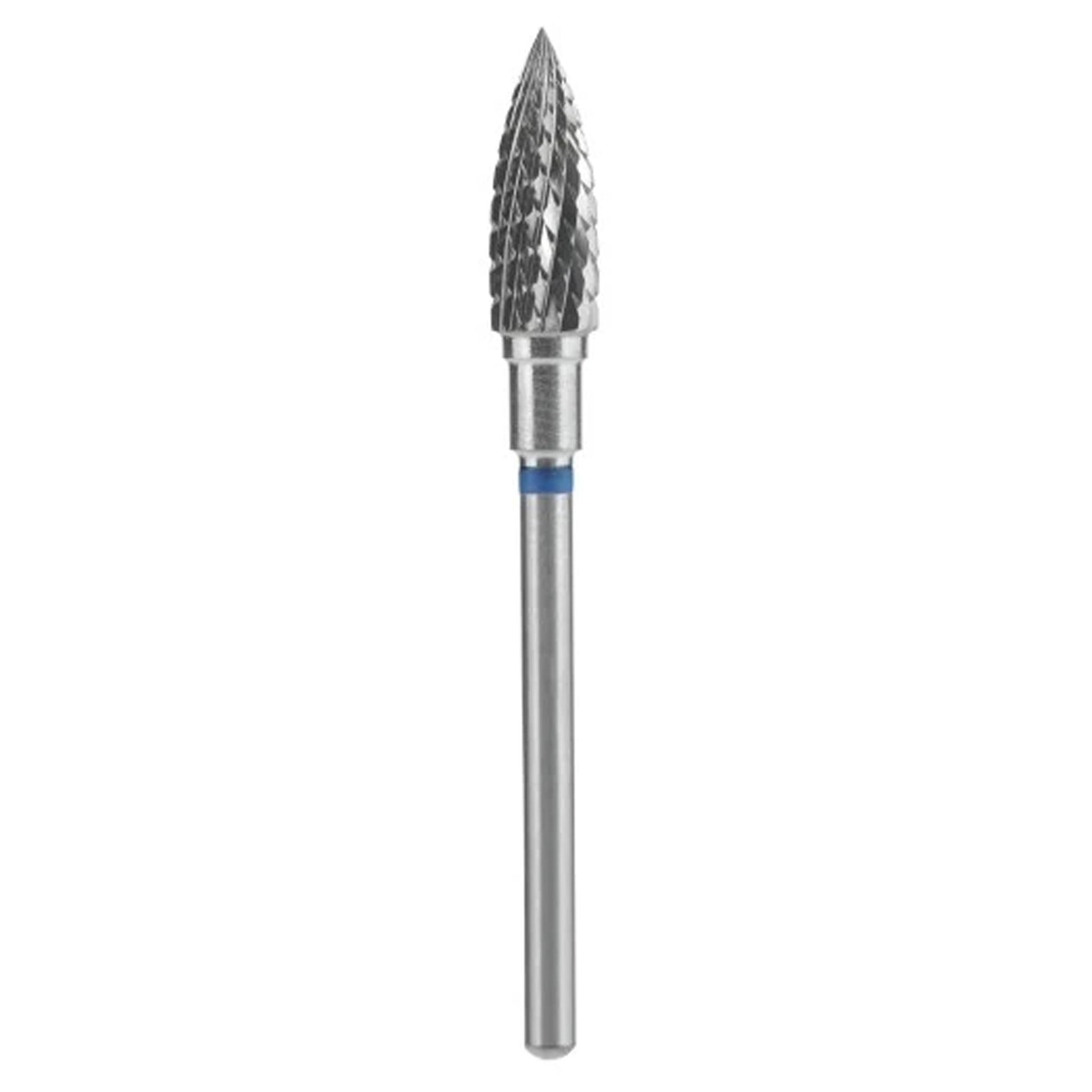 Staleks Pro Punta Fresa per Mancini Carbide Fiamma Blu - 5mm