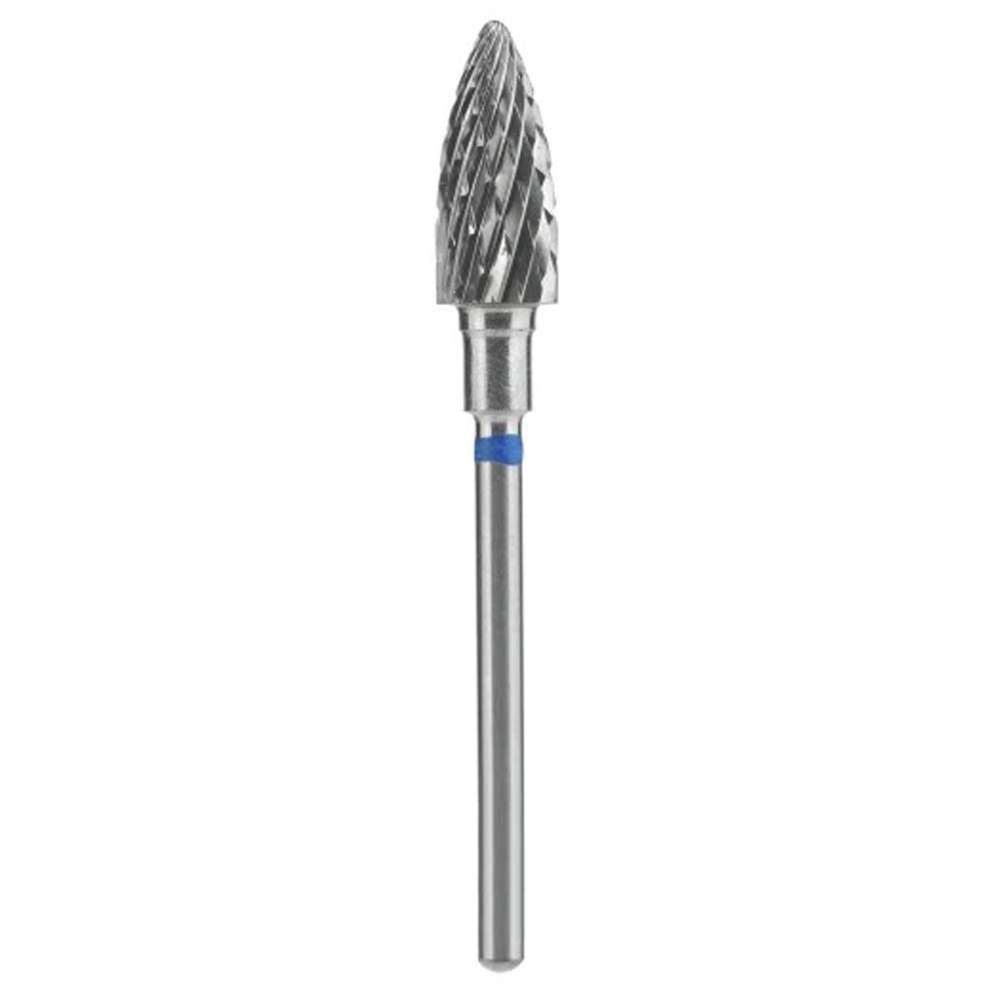 Staleks Pro Punta Fresa Carbide Pigna Blu - 6mm