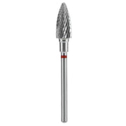 Staleks Pro Punta Fresa Carbide Pigna Rosso - 6mm