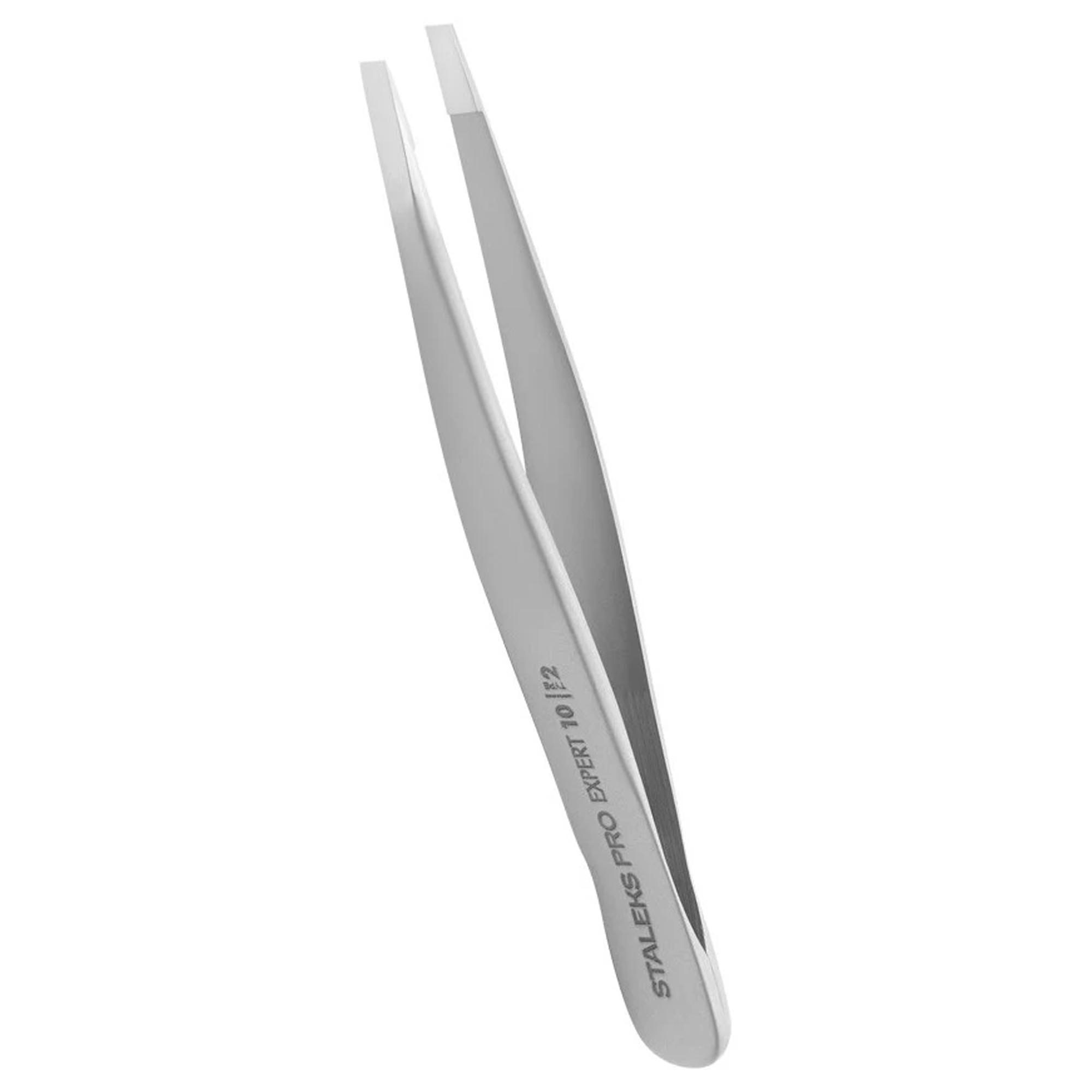 Staleks Pro Pinzetta Sopracciglia Expert 10 - Stretta Dritta