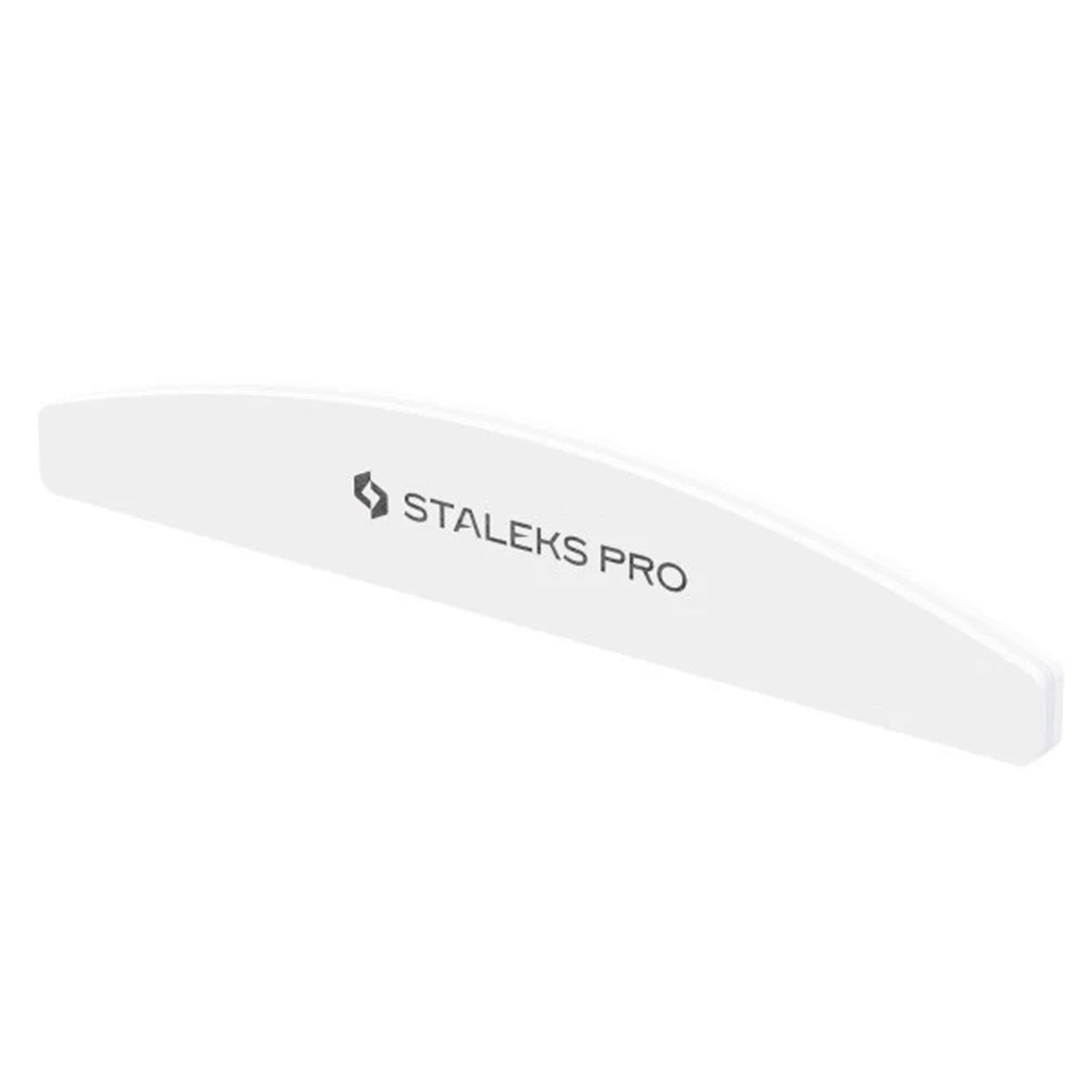 Staleks Pro Kit 10 Mattoncino Buffer Mezzaluna - Grana 100/180